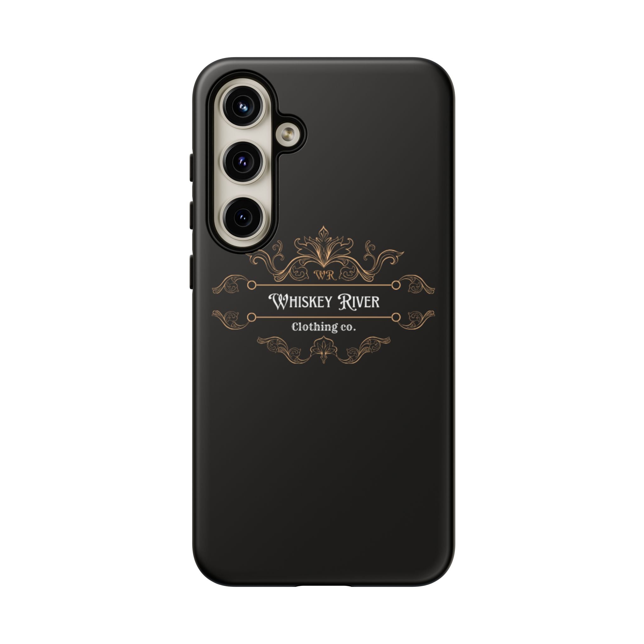 Whiskey River Tough Phone Case — Vintage Western Protective Cover