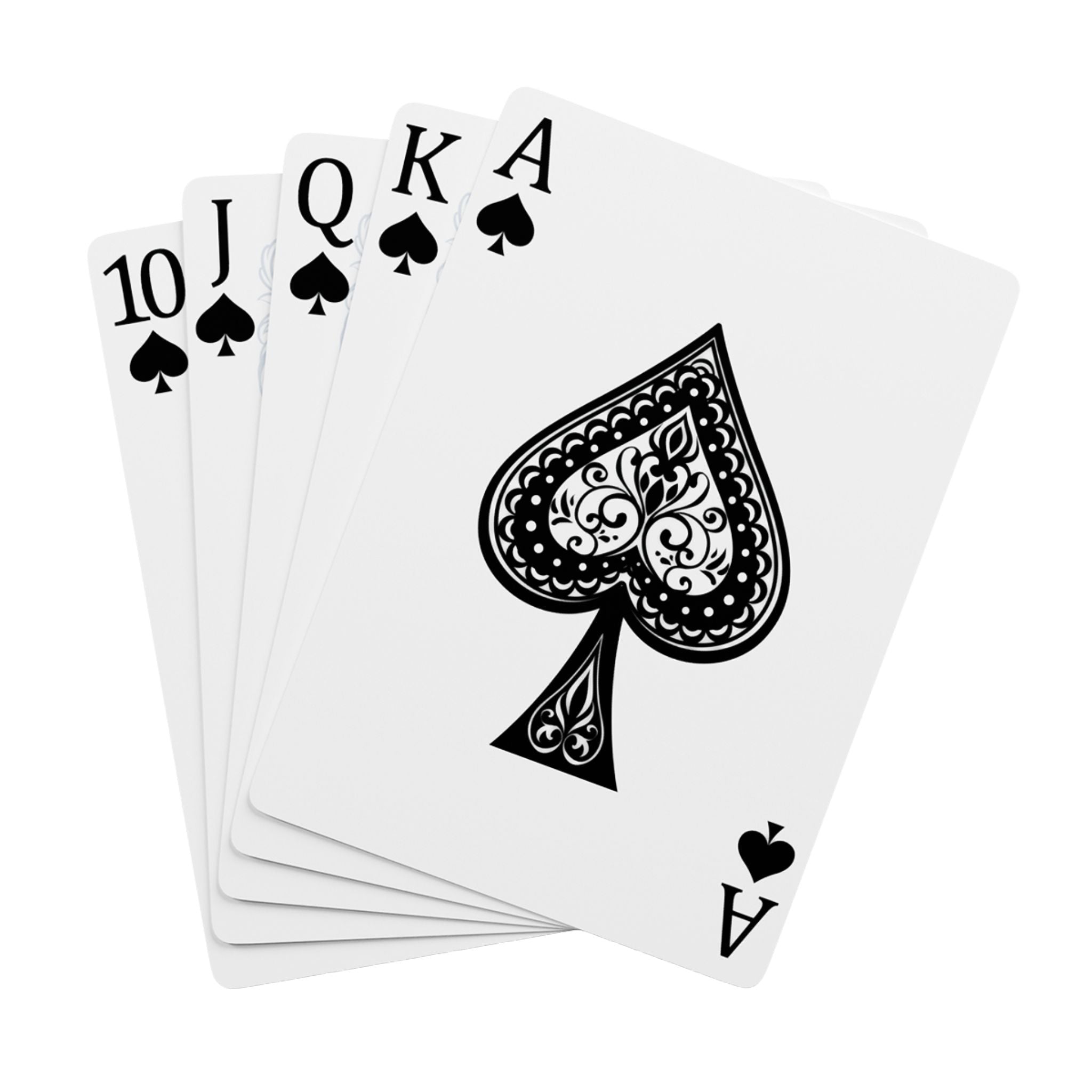 Whiskey River Vintage Poker Playing Cards – Western Ace Spade Deck