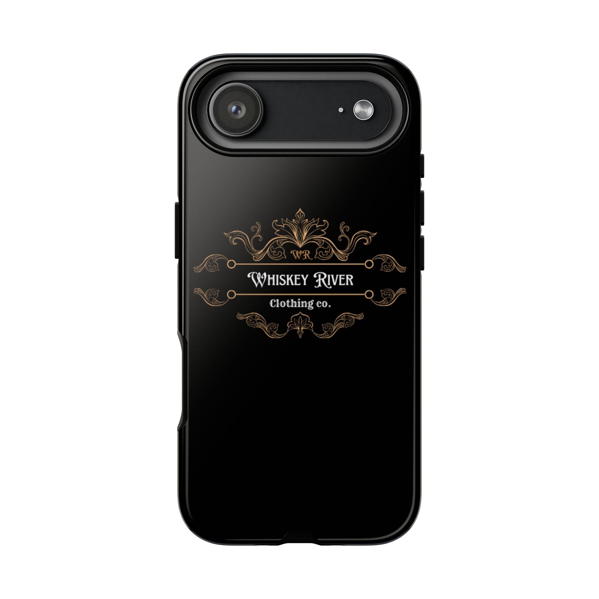 Whiskey River Tough Phone Case — Vintage Western Protective Cover