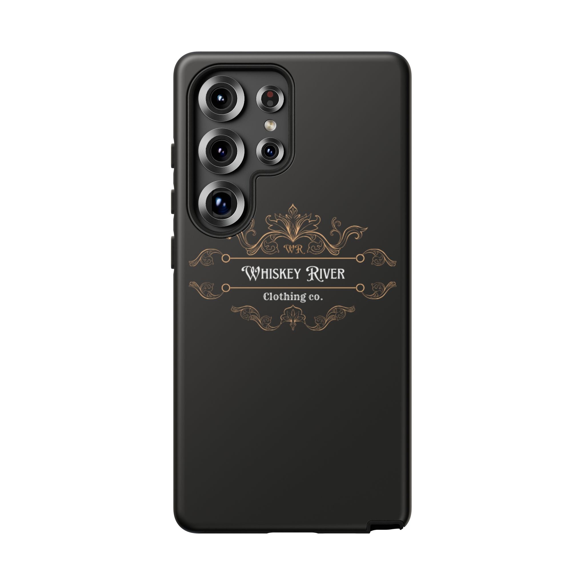 Whiskey River Tough Phone Case — Vintage Western Protective Cover
