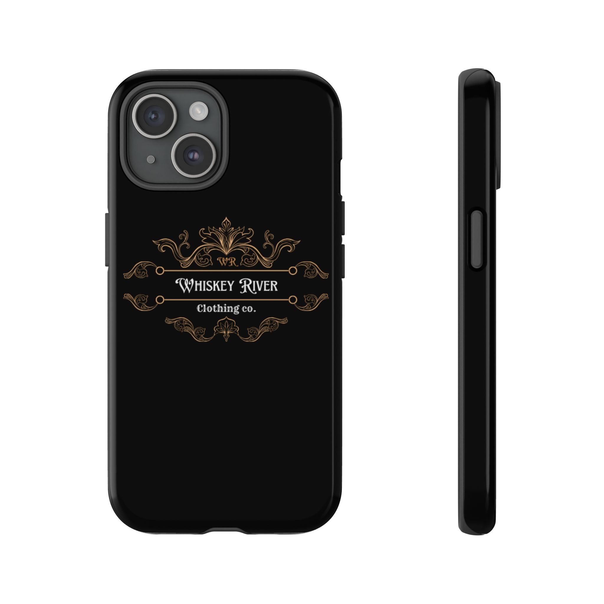 Whiskey River Tough Phone Case — Vintage Western Protective Cover