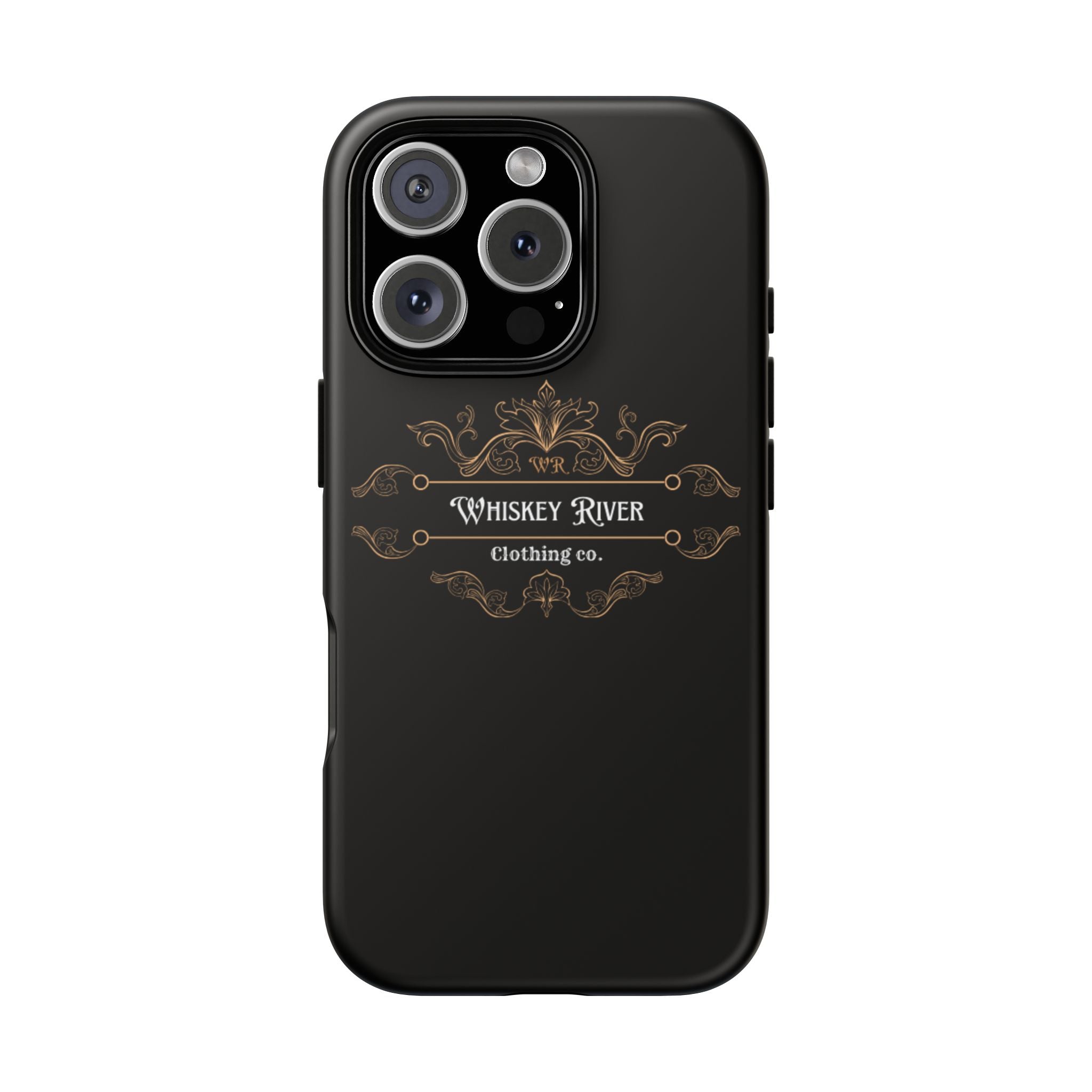 Whiskey River Tough Phone Case — Vintage Western Protective Cover