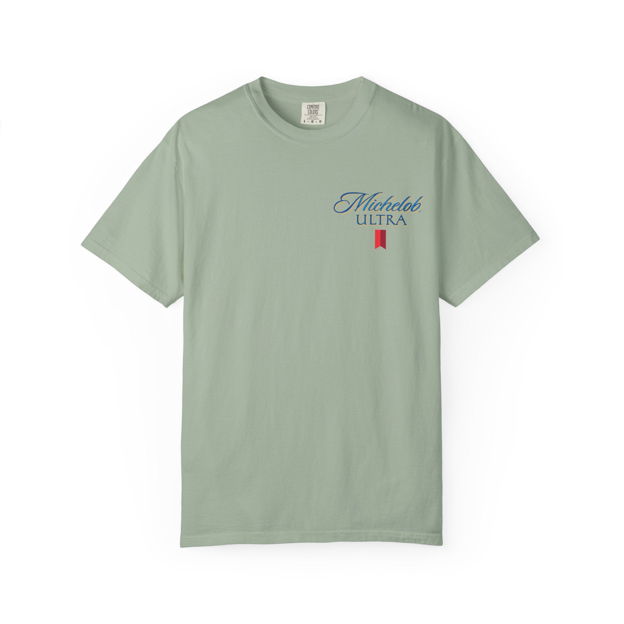 T-Shirt — Michelob Ultra Hunting Labrador Graphic Tee (Dog with Duck)