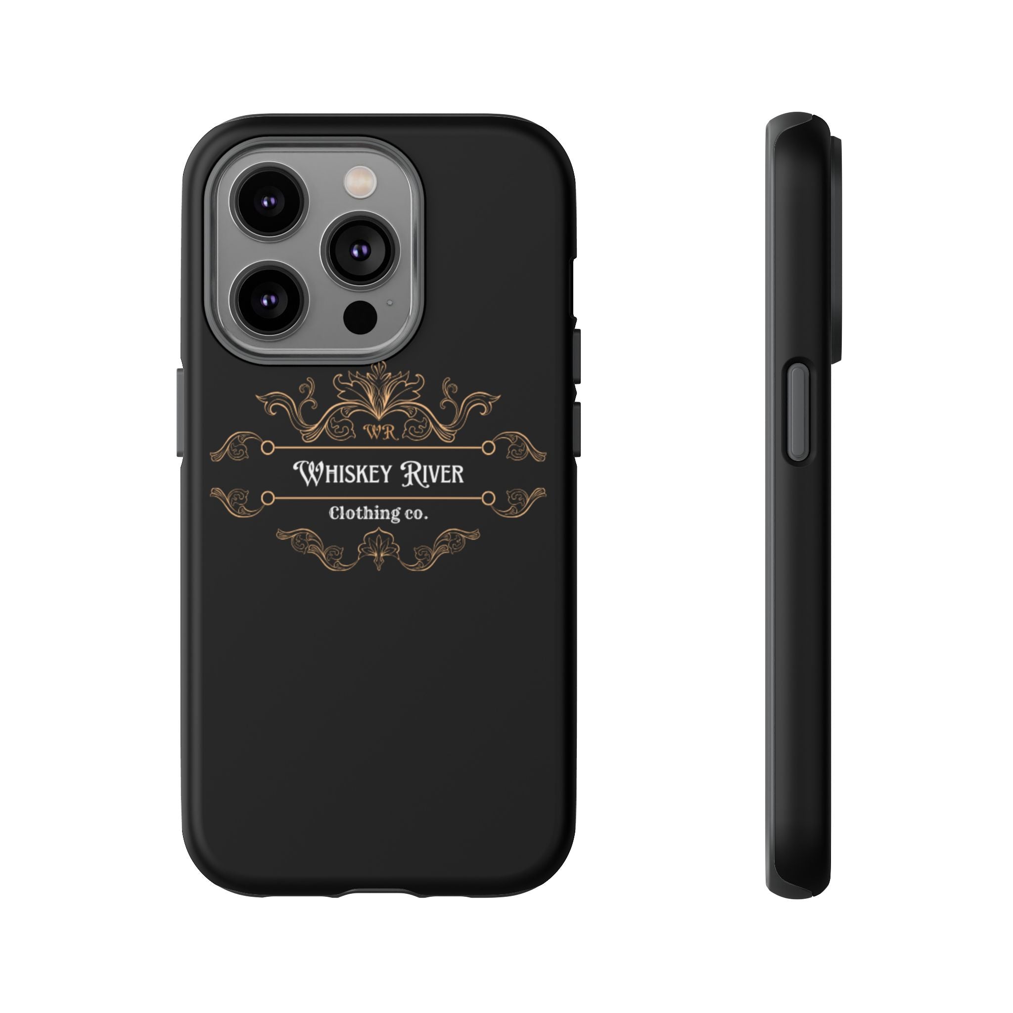 Whiskey River Tough Phone Case — Vintage Western Protective Cover