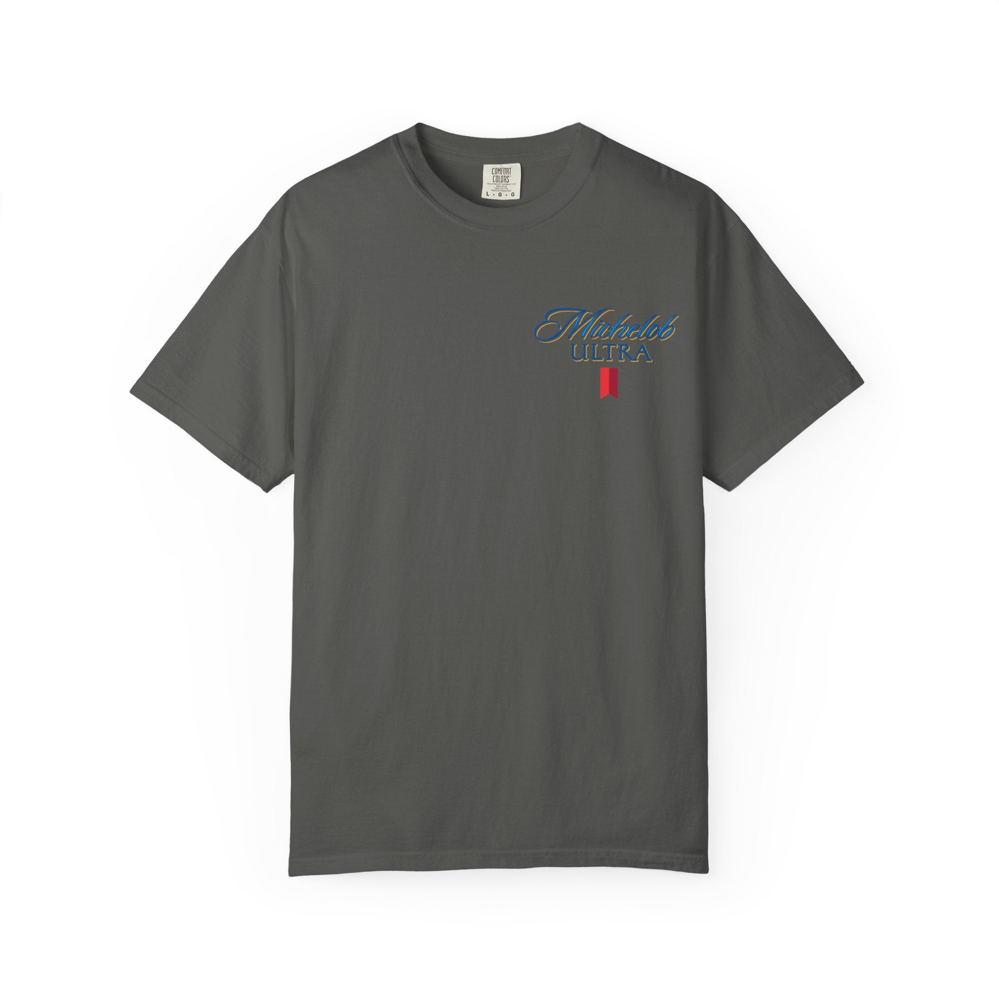 T-Shirt — Michelob Ultra Hunting Labrador Graphic Tee (Dog with Duck)