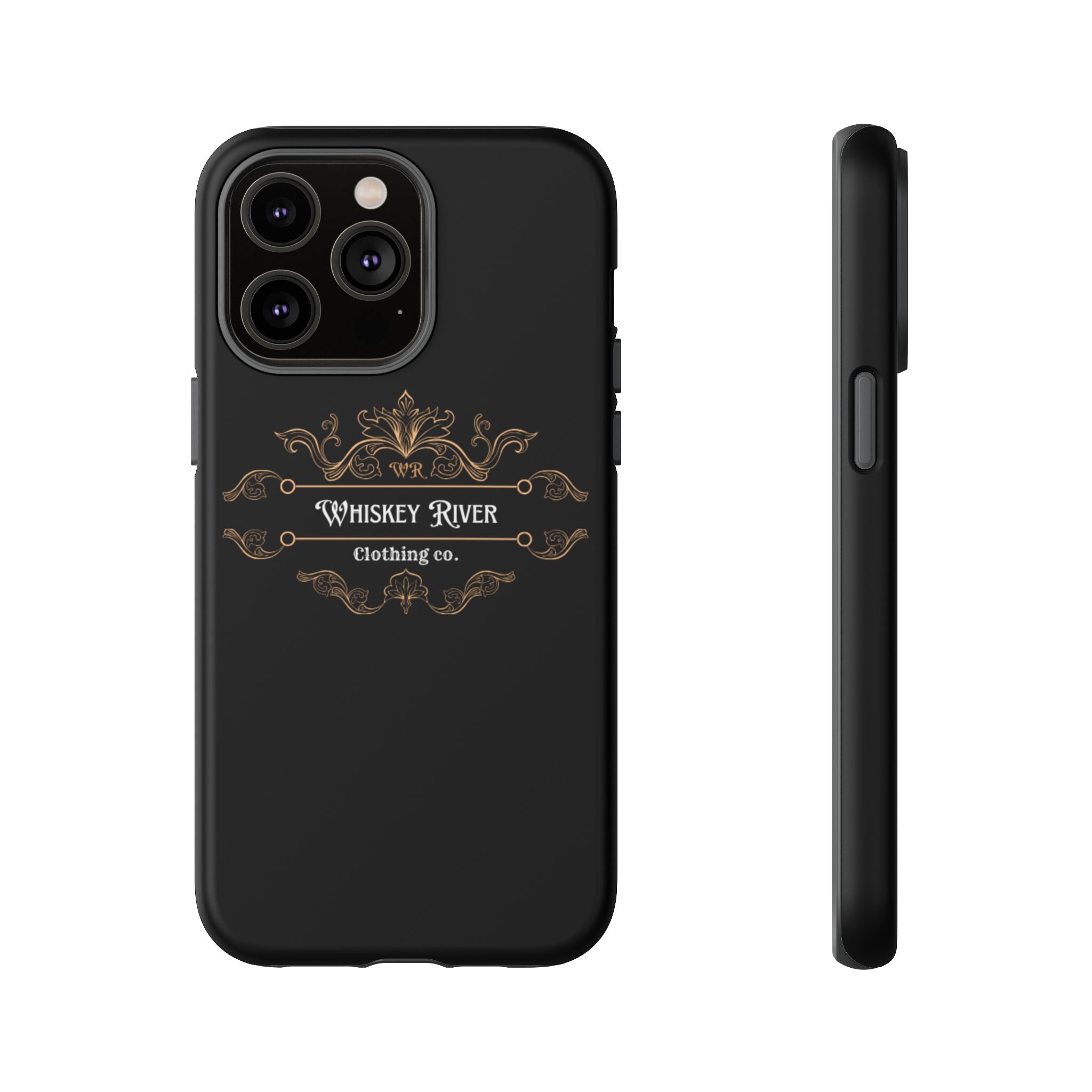 Whiskey River Tough Phone Case — Vintage Western Protective Cover