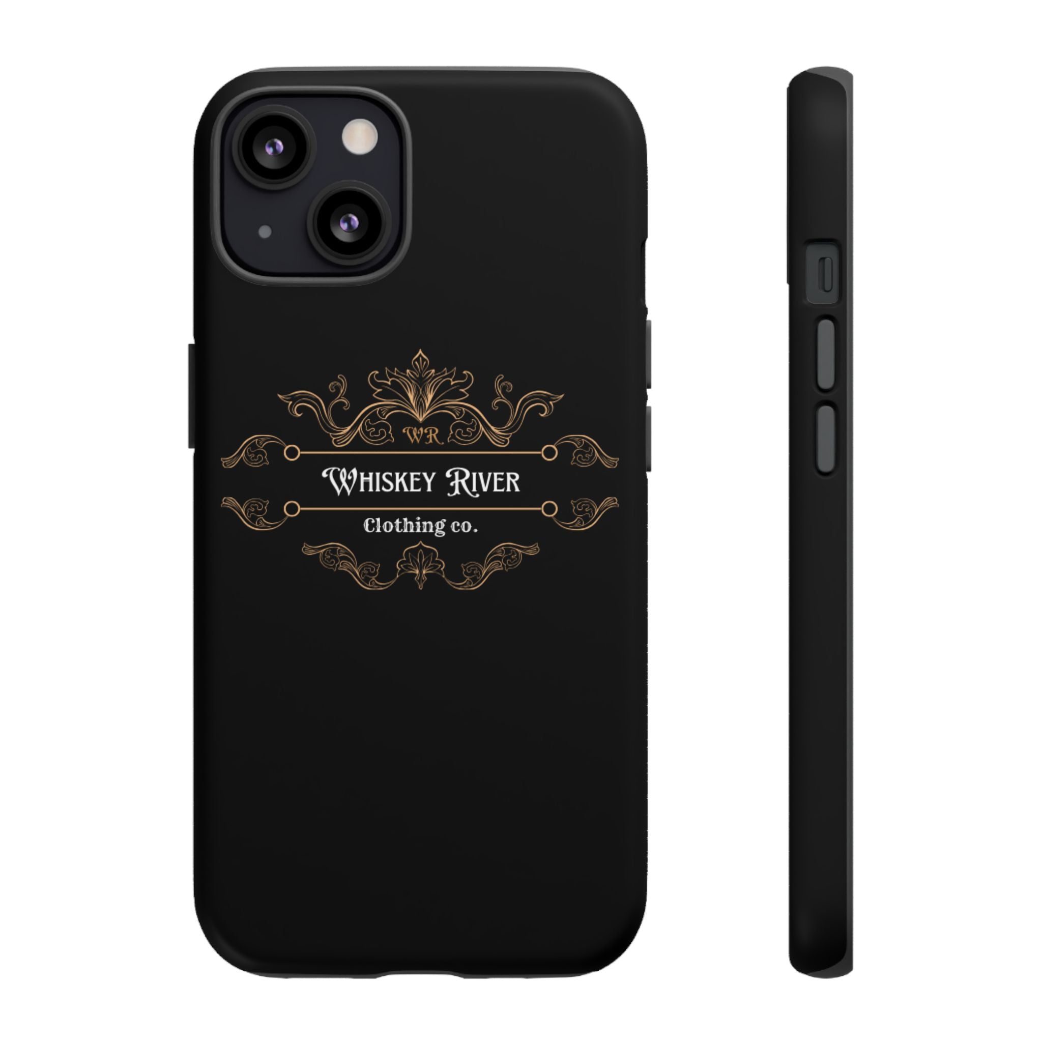 Whiskey River Tough Phone Case — Vintage Western Protective Cover