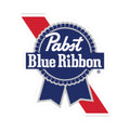 Pabst Blue Ribbon Logo Kiss-Cut Sticker — Retro Beer Brand Decal