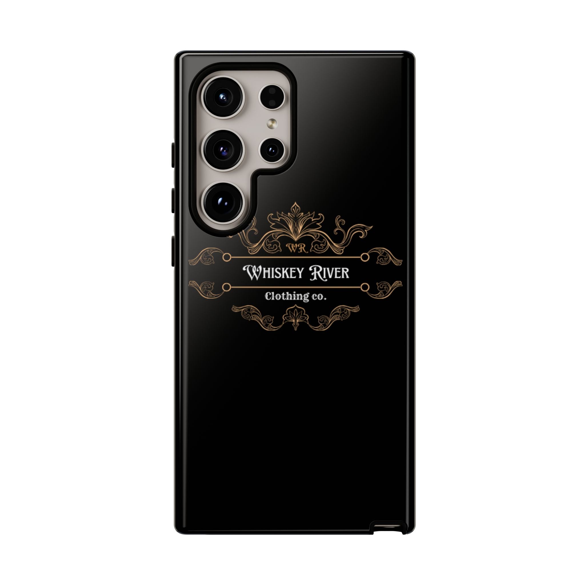 Whiskey River Tough Phone Case — Vintage Western Protective Cover