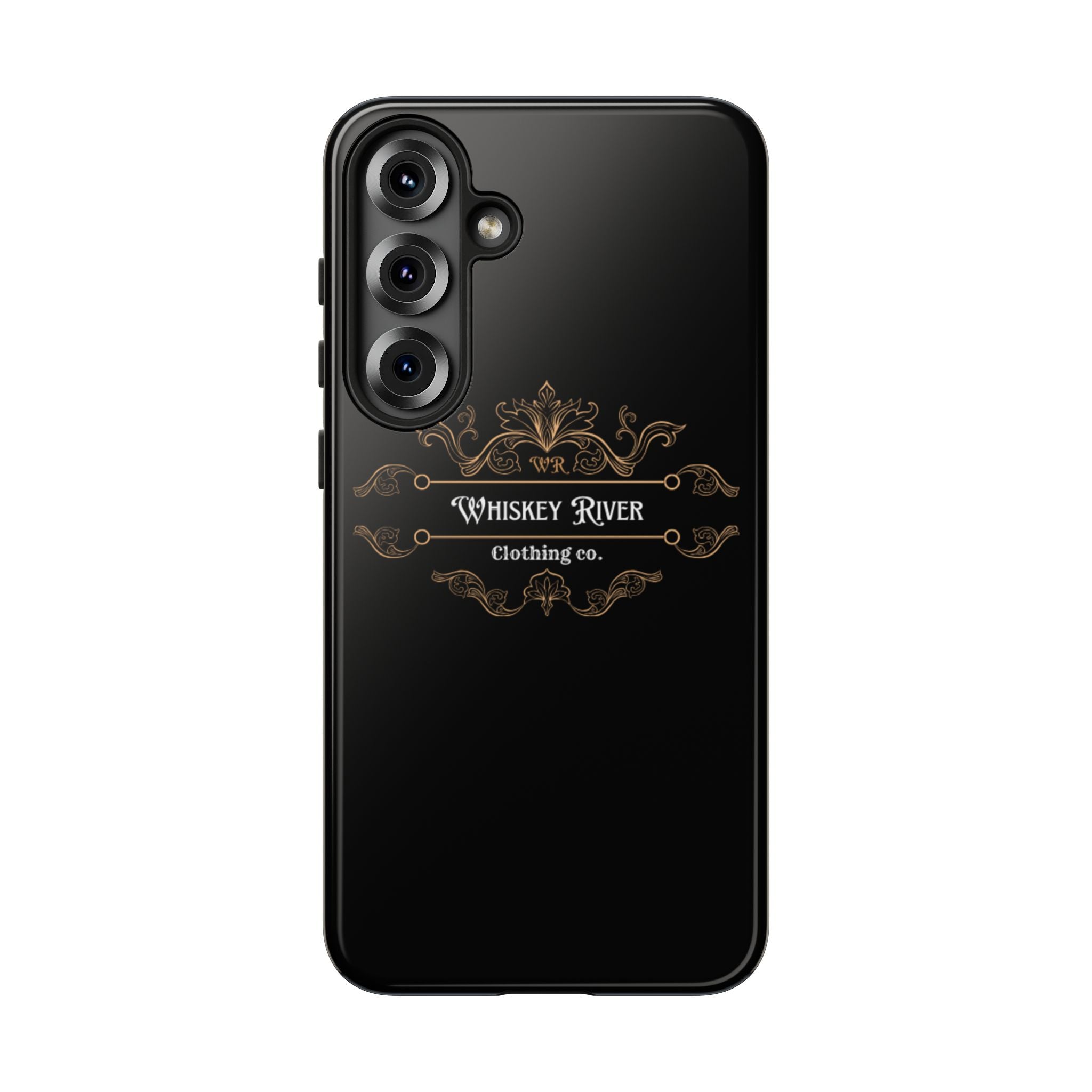 Whiskey River Tough Phone Case — Vintage Western Protective Cover