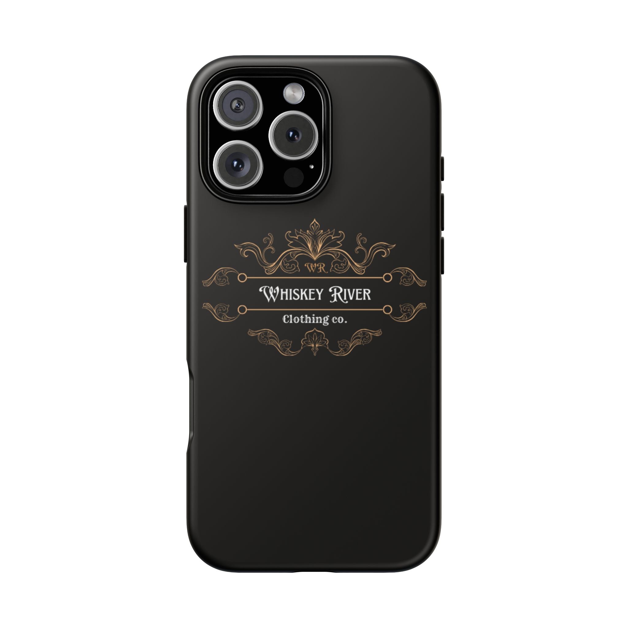 Whiskey River Tough Phone Case — Vintage Western Protective Cover