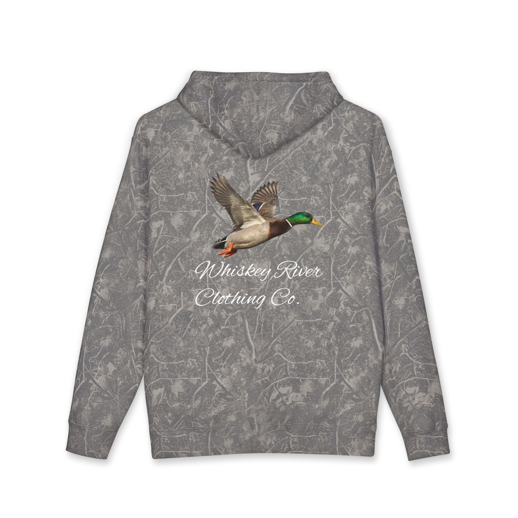 Hunting Duck Hoodie — Whiskey River Clothing Co. Mallard Graphic Hoodie