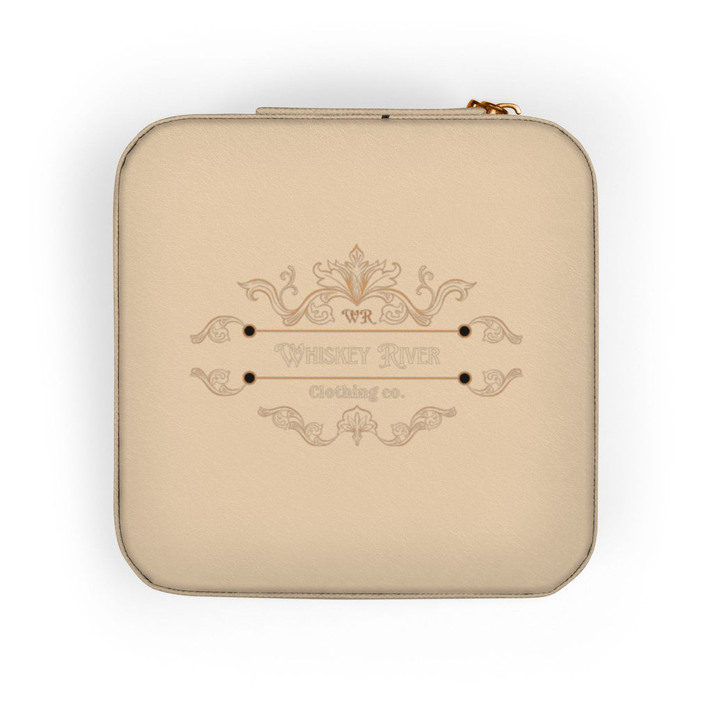 Travel Jewelry Case – Compact Pink Organizer for Rings, Earrings & Necklaces