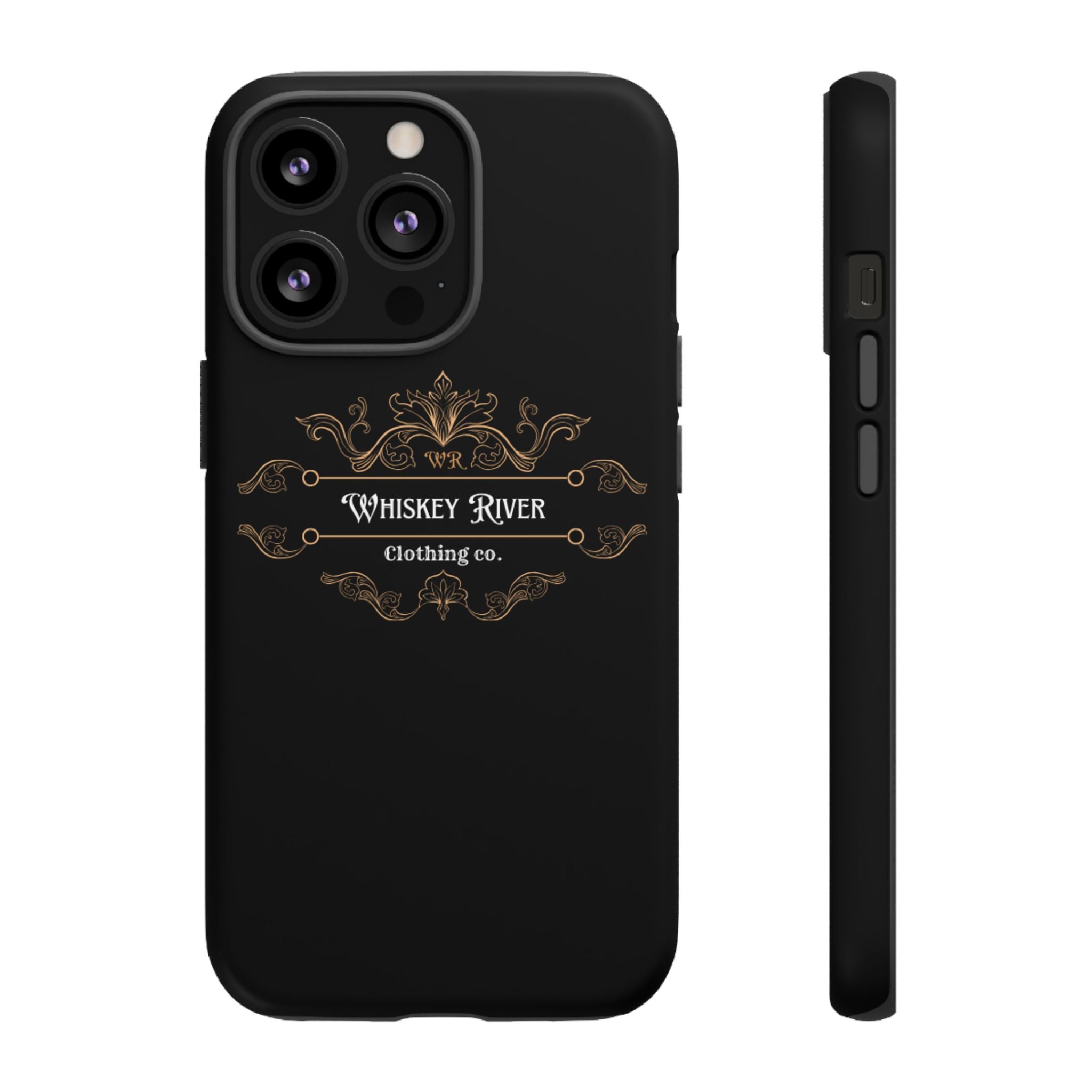 Whiskey River Tough Phone Case — Vintage Western Protective Cover