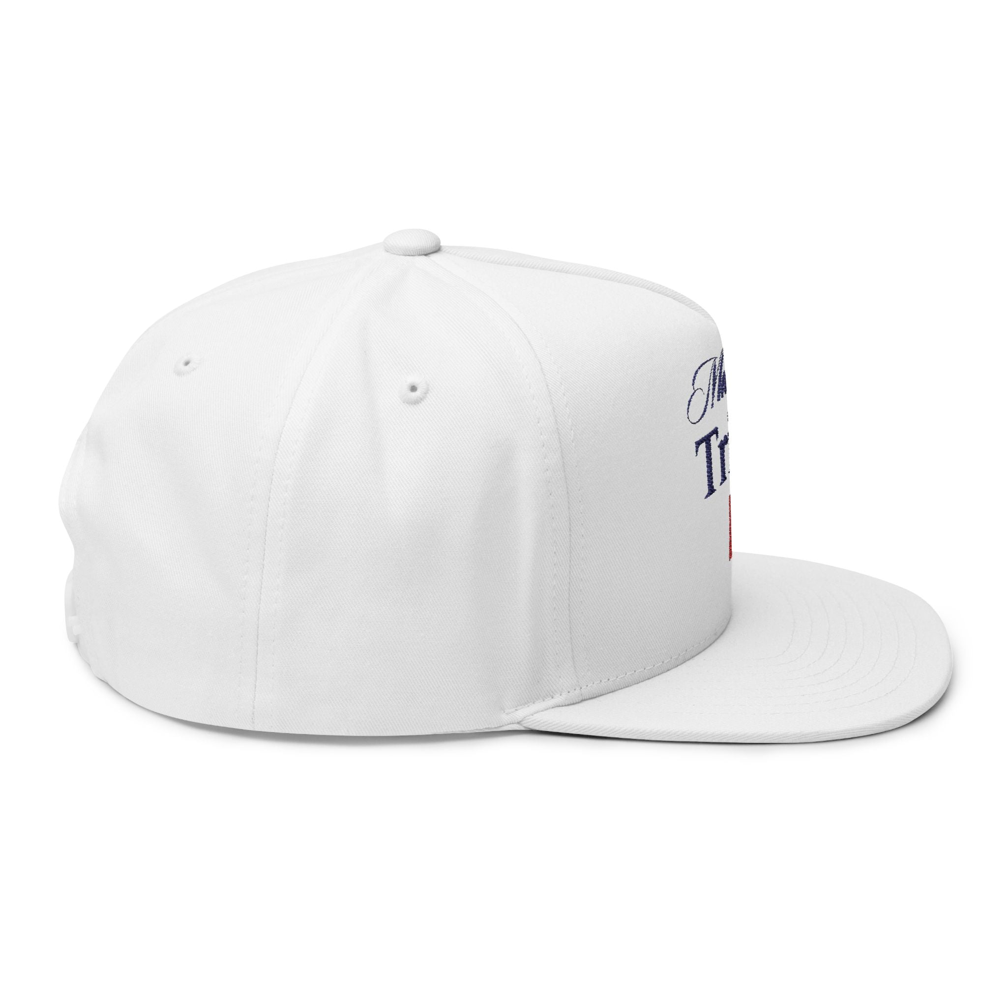 Mama Tried Embroidered Flat Bill Cap – Funny Mom Snapback Hat