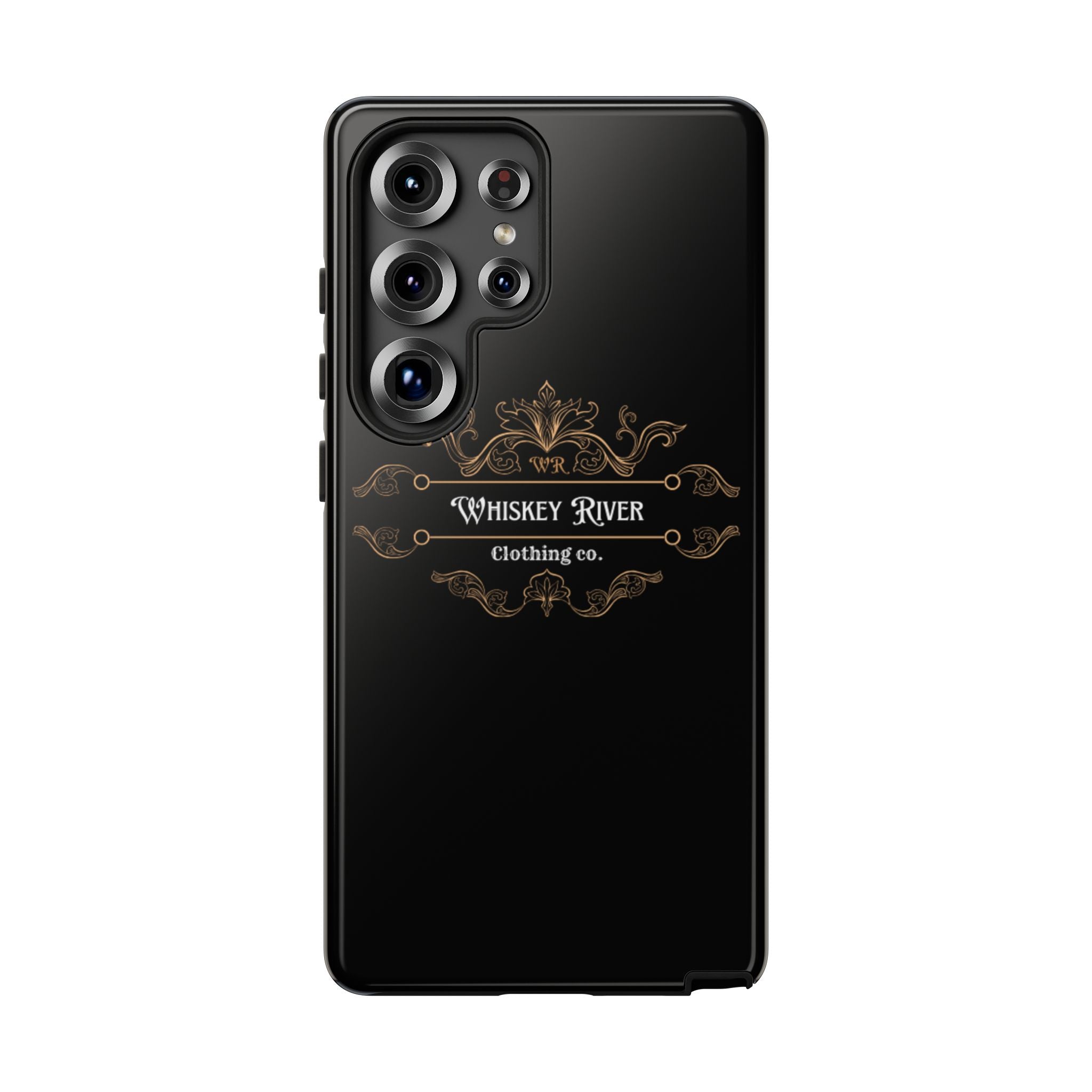 Whiskey River Tough Phone Case — Vintage Western Protective Cover