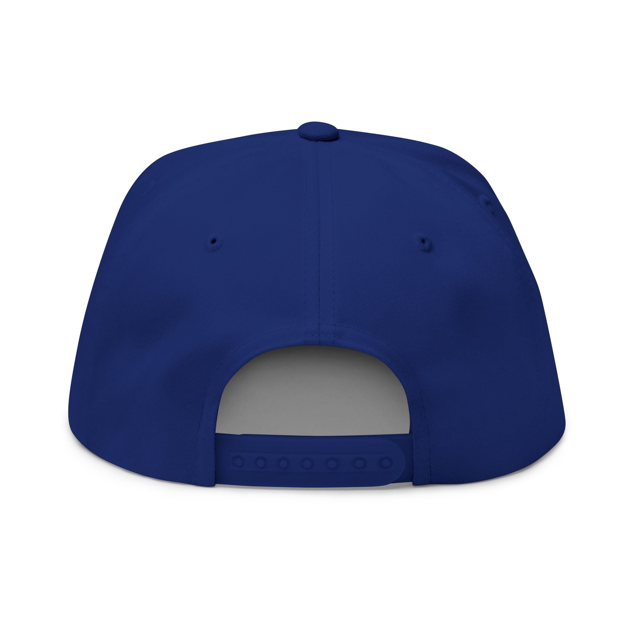 Whiskey River Embroidered Flat Bill Cap — Western Longhorn Logo Snapback