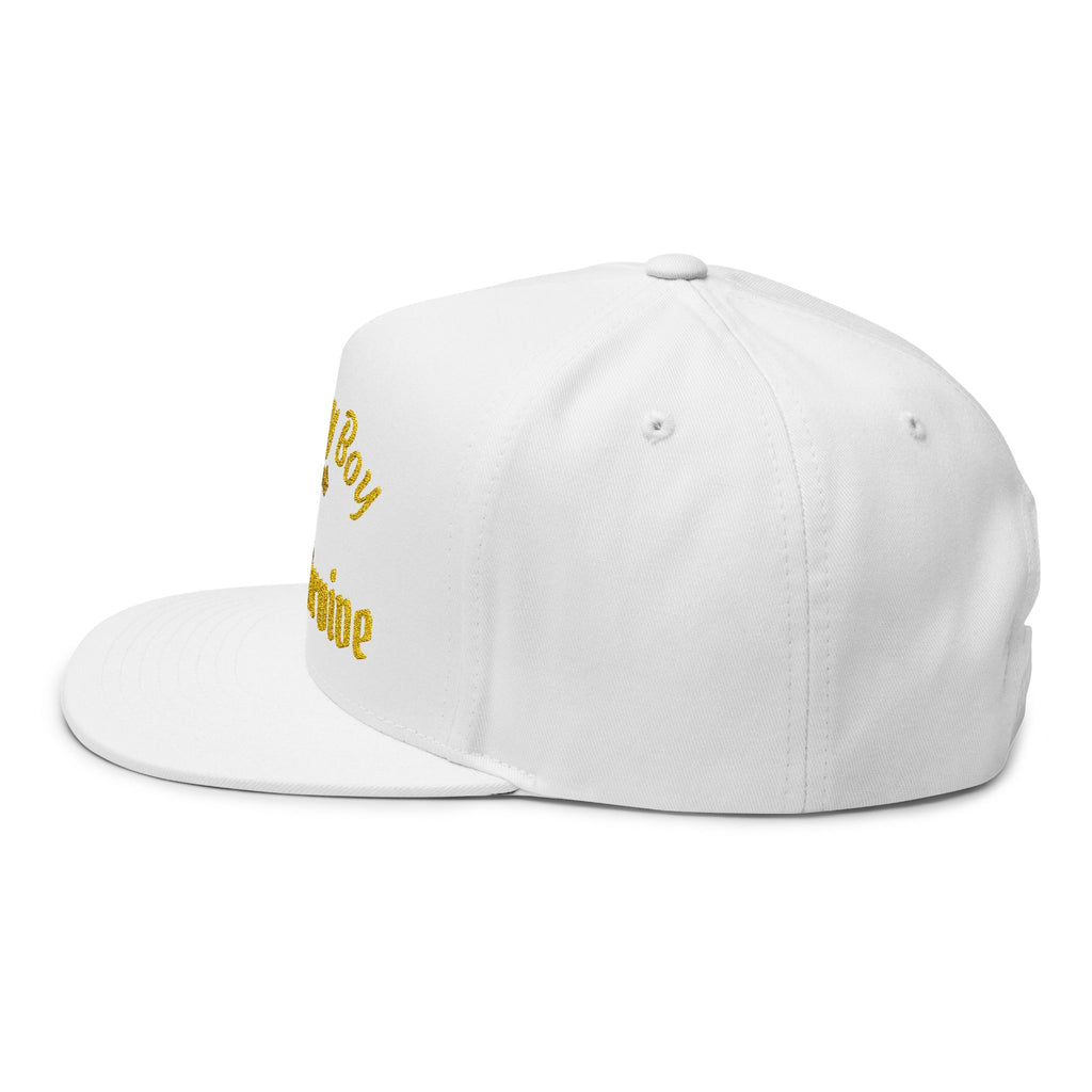 Country Boy Can Survive Embroidered Flat Bill Cap