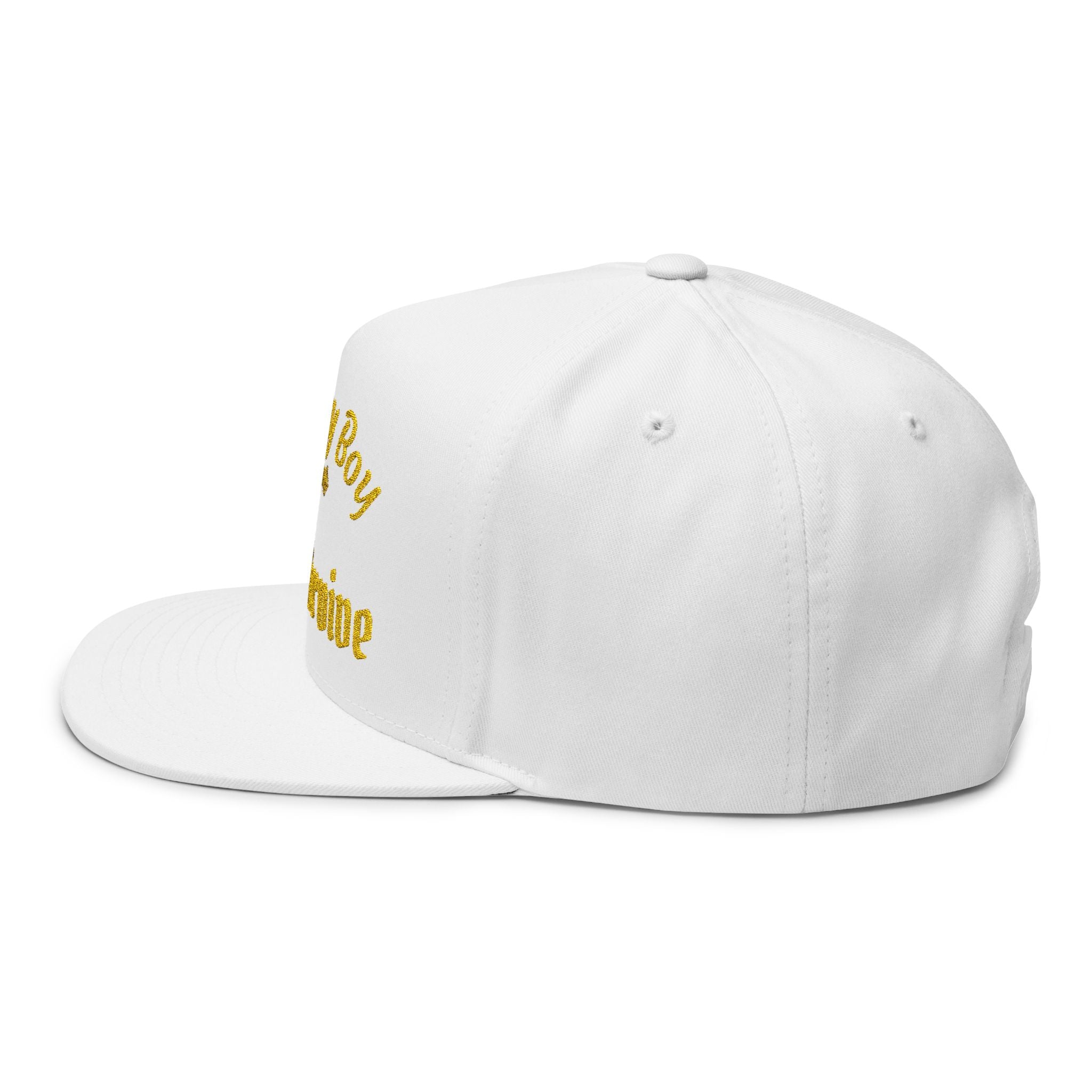 Country Boy Can Survive Embroidered Flat Bill Cap