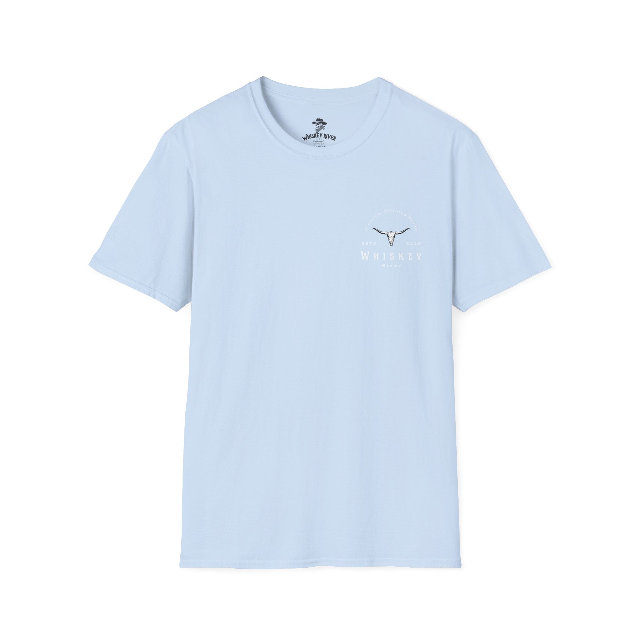 Longhorn Floral Tee — Western Skull Graphic T-Shirt
