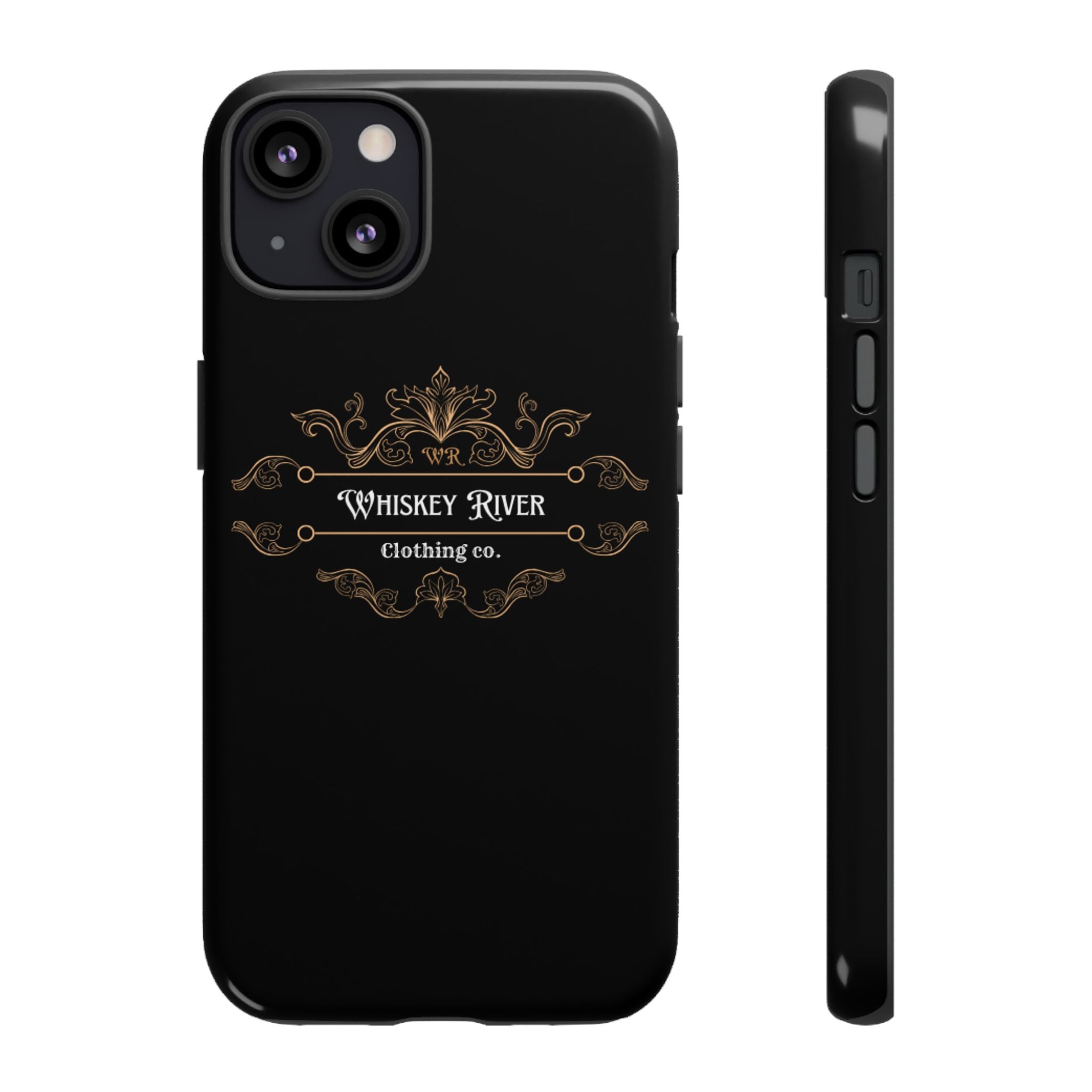 Whiskey River Tough Phone Case — Vintage Western Protective Cover