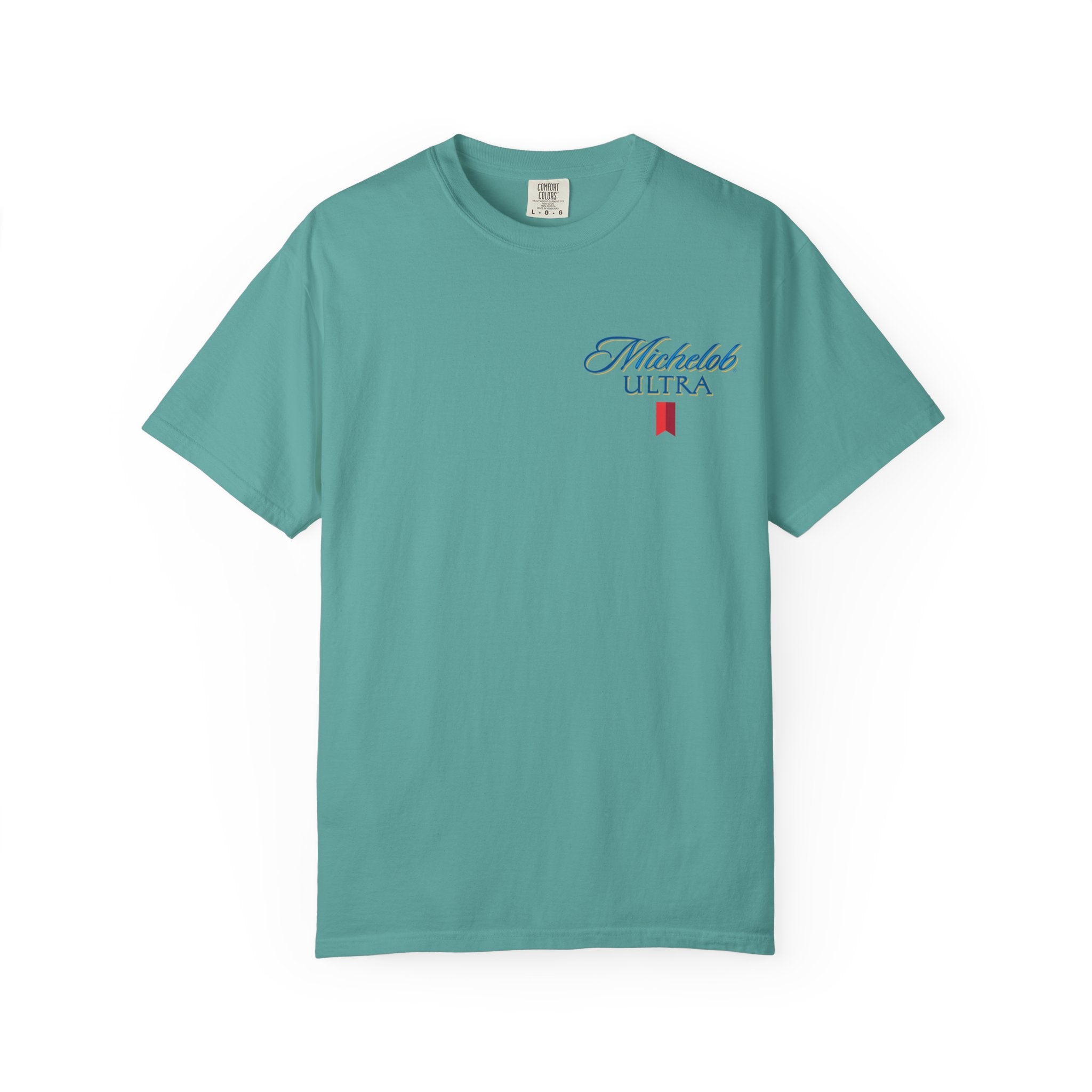 T-Shirt — Michelob Ultra Hunting Labrador Graphic Tee (Dog with Duck)