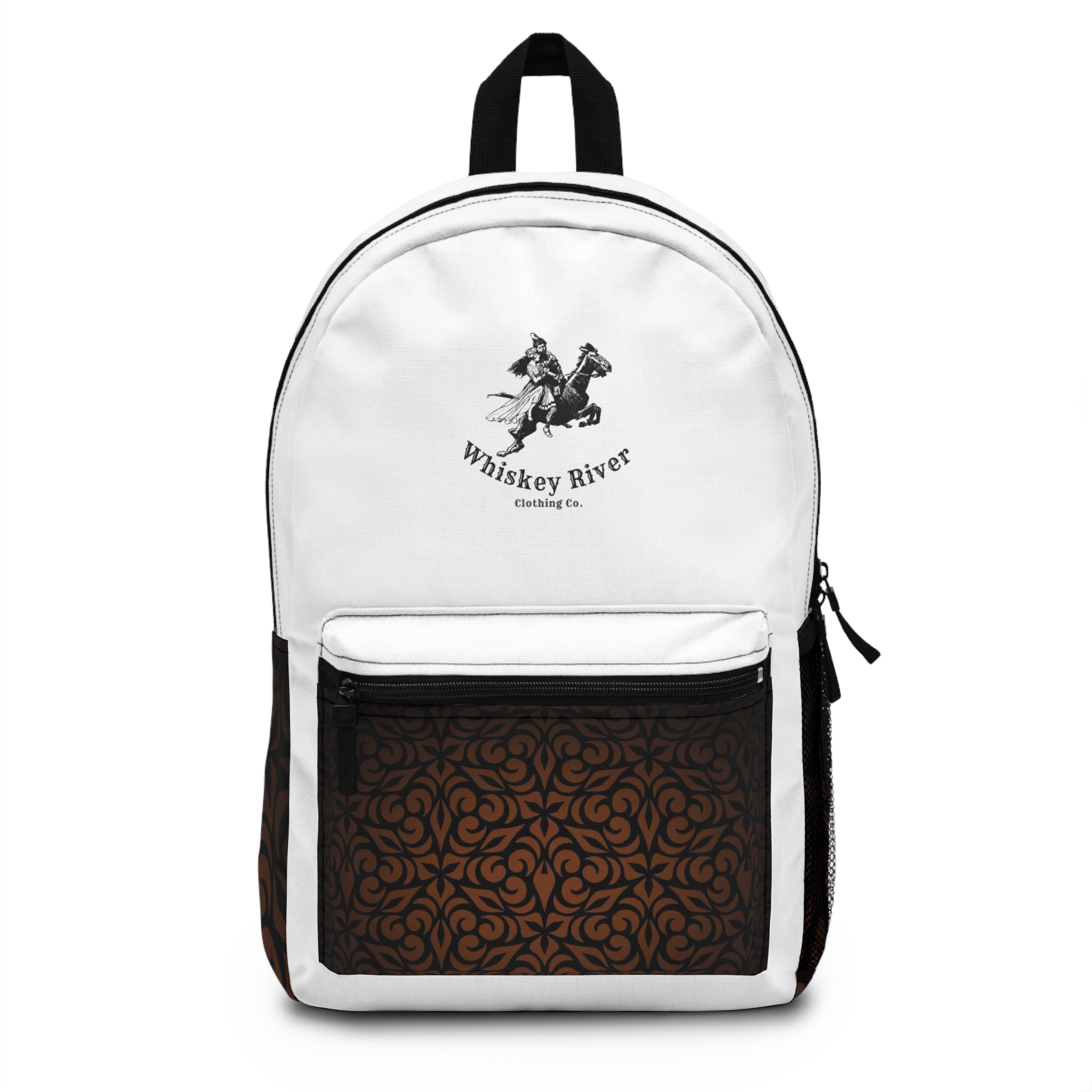Whiskey River Rodeo Backpack — Brown Western Floral Print