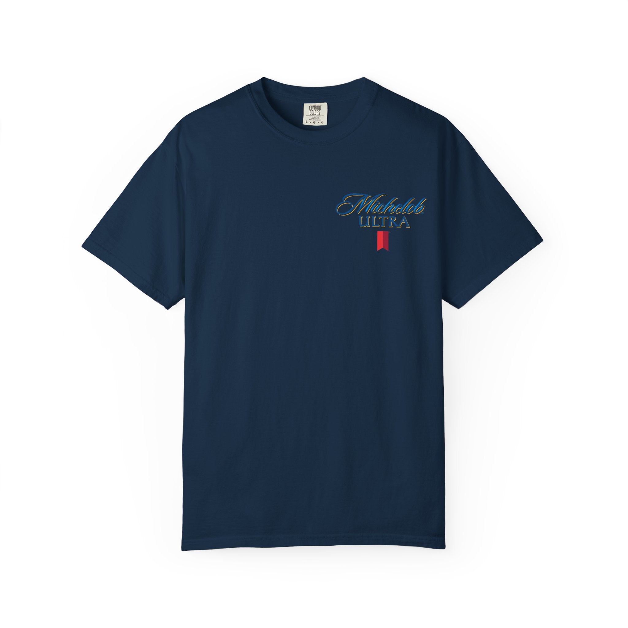 T-Shirt — Michelob Ultra Hunting Labrador Graphic Tee (Dog with Duck)