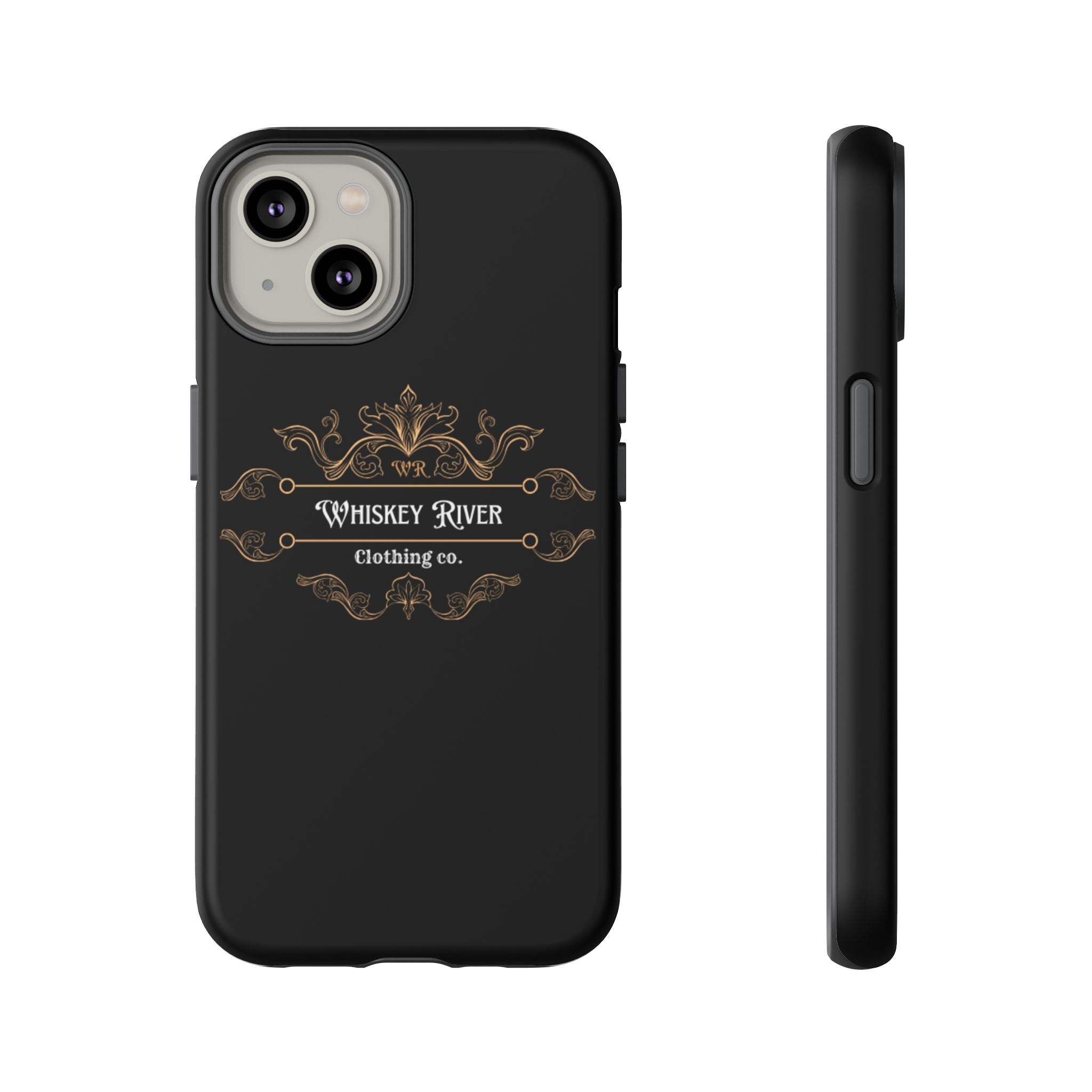 Whiskey River Tough Phone Case — Vintage Western Protective Cover