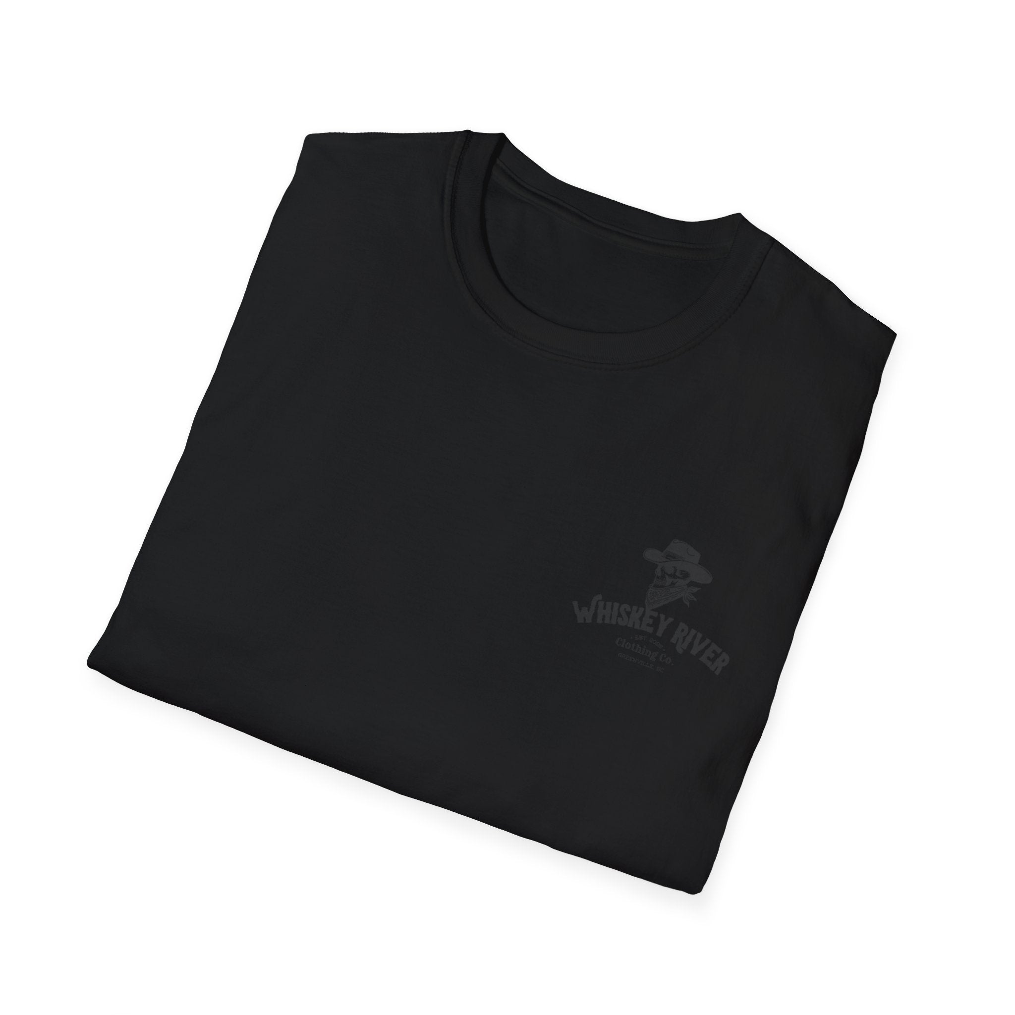 Duck Hunting Dog T-Shirt — Black Lab & Flying Ducks Outdoors Tee