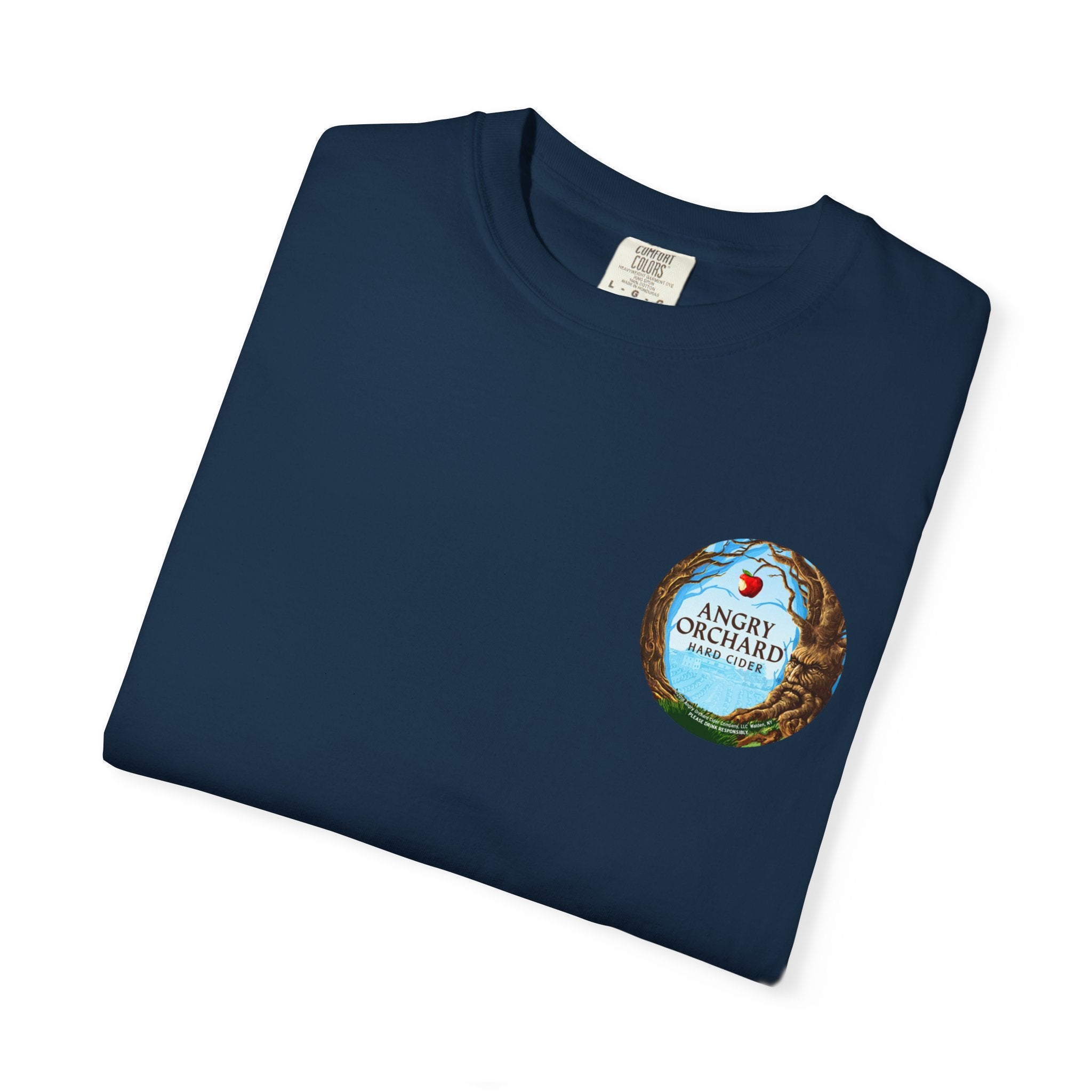 Angry Orchard Logo T-Shirt — Cider Brand Graphic Tee