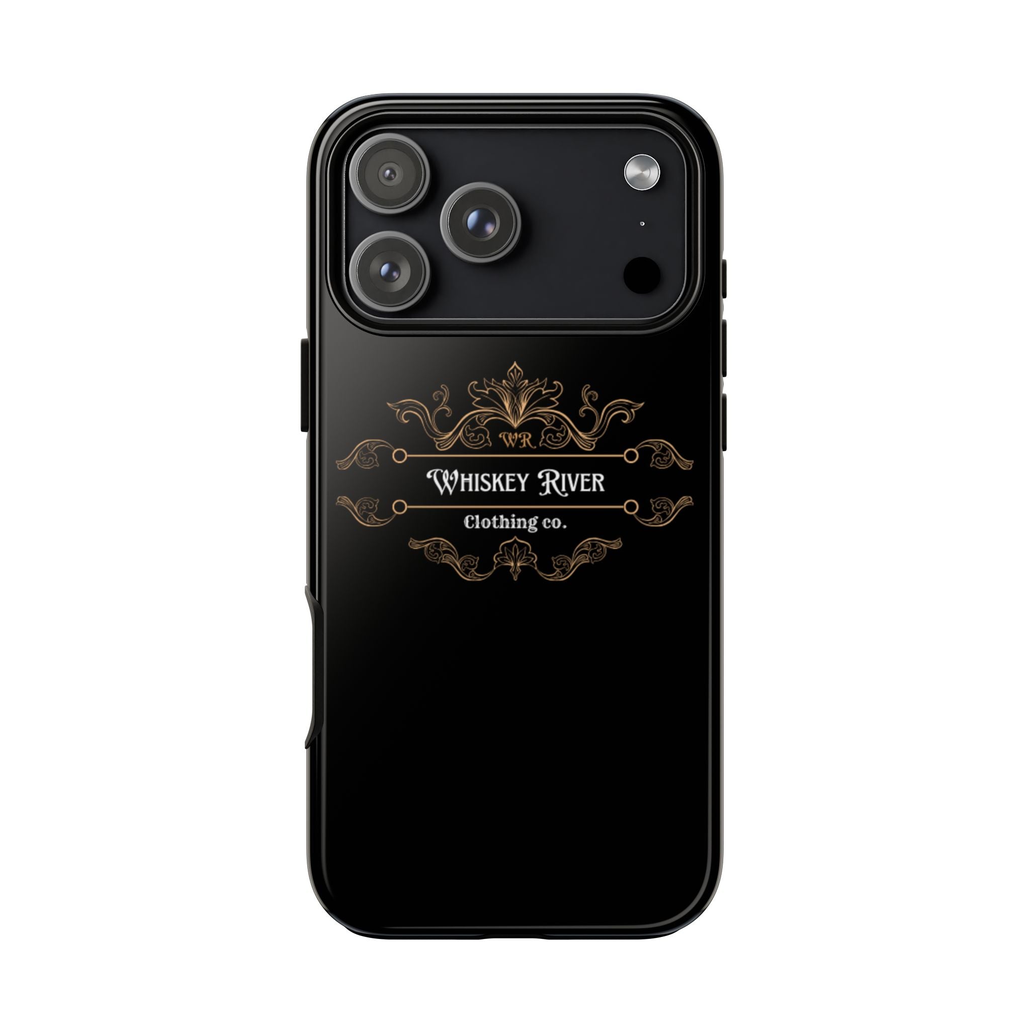 Whiskey River Tough Phone Case — Vintage Western Protective Cover
