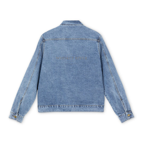 Classic Men's Denim Jacket — Light Wash Trucker Jacket