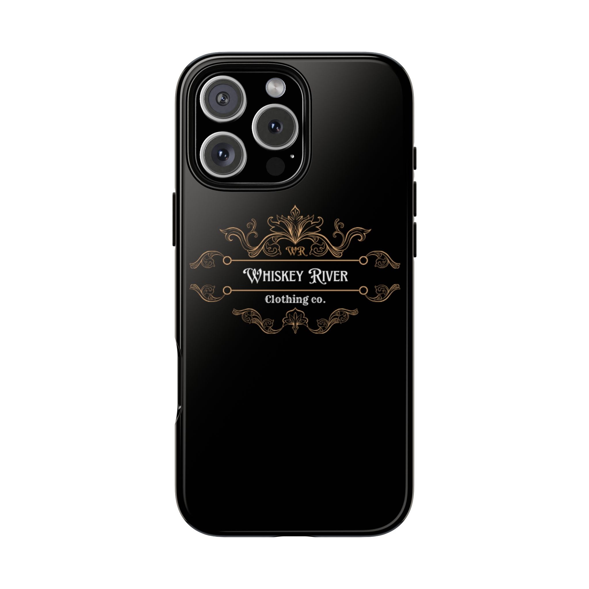 Whiskey River Tough Phone Case — Vintage Western Protective Cover