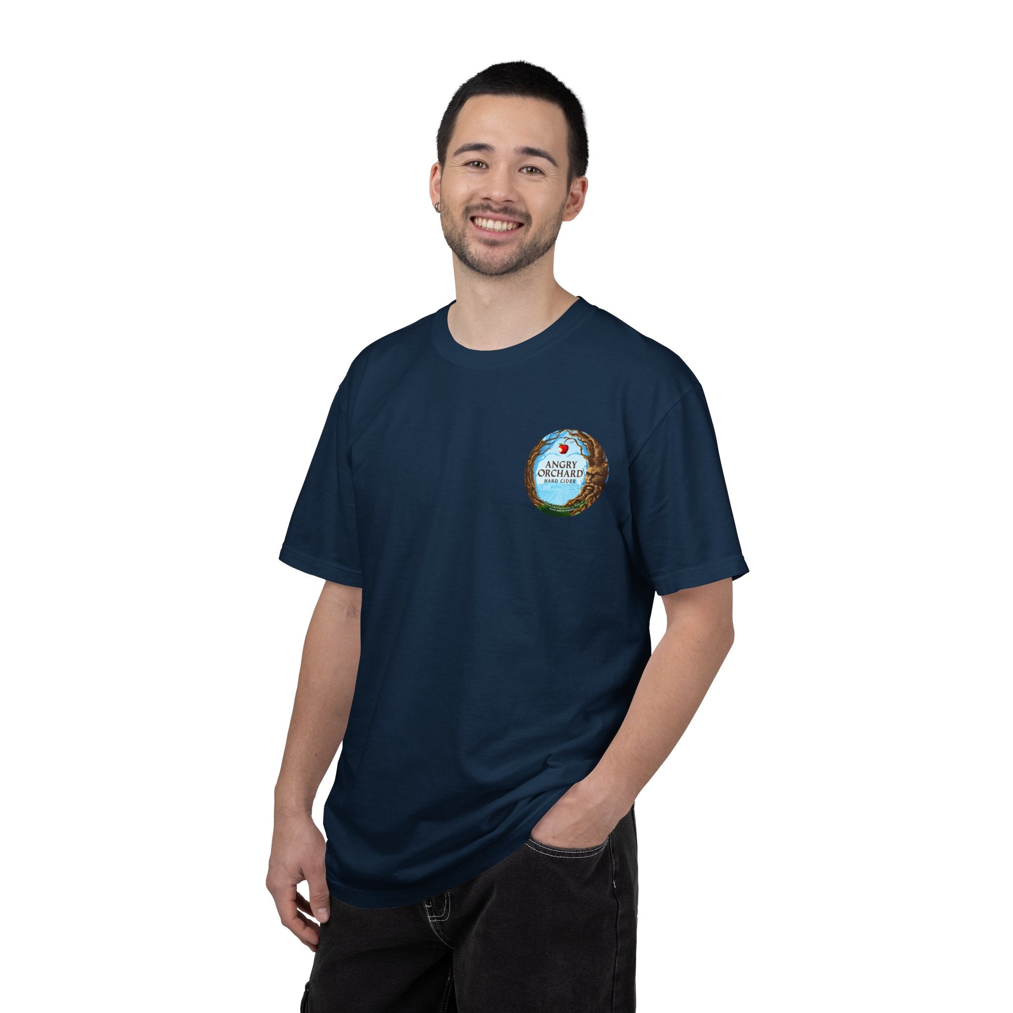Angry Orchard Logo T-Shirt — Cider Brand Graphic Tee