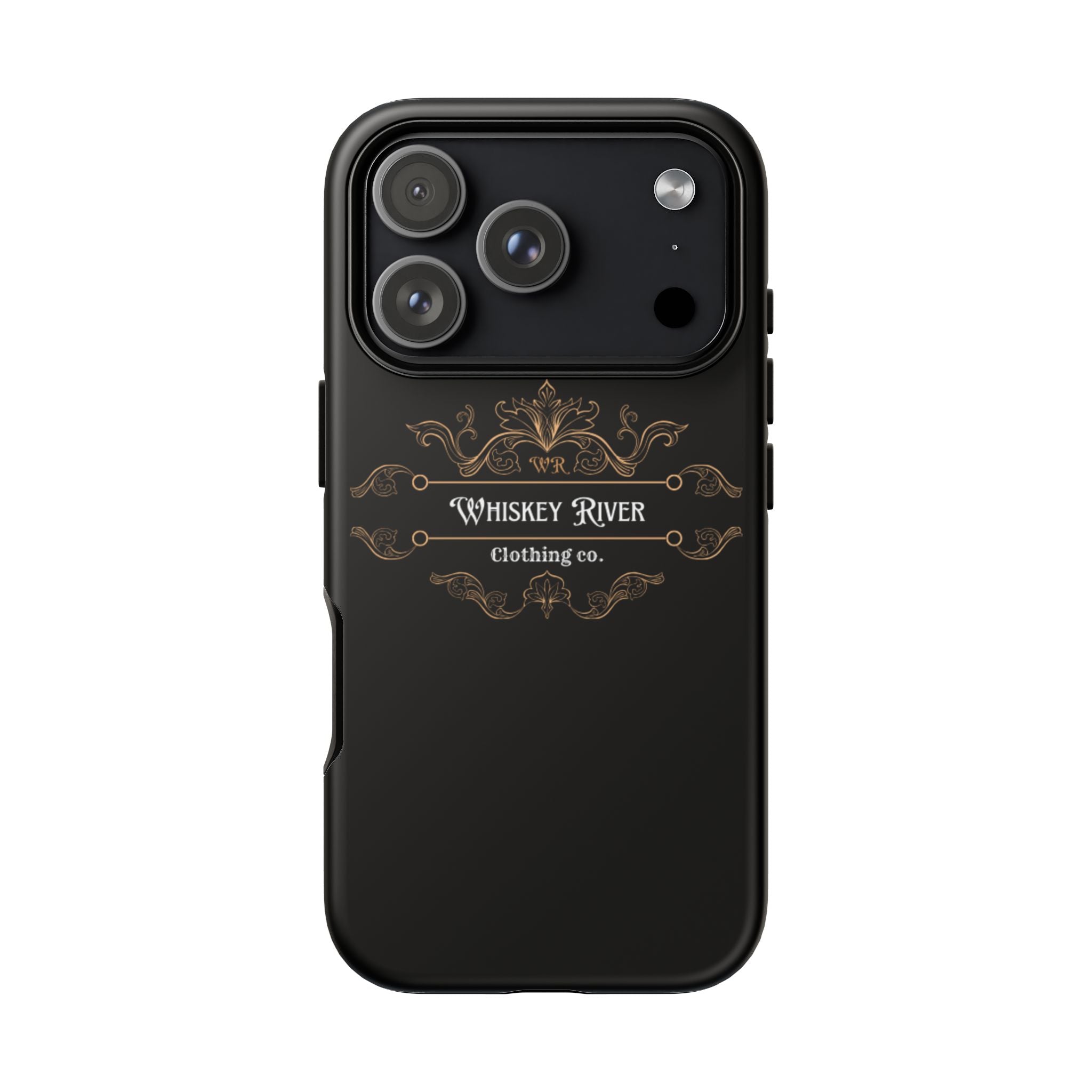 Whiskey River Tough Phone Case — Vintage Western Protective Cover