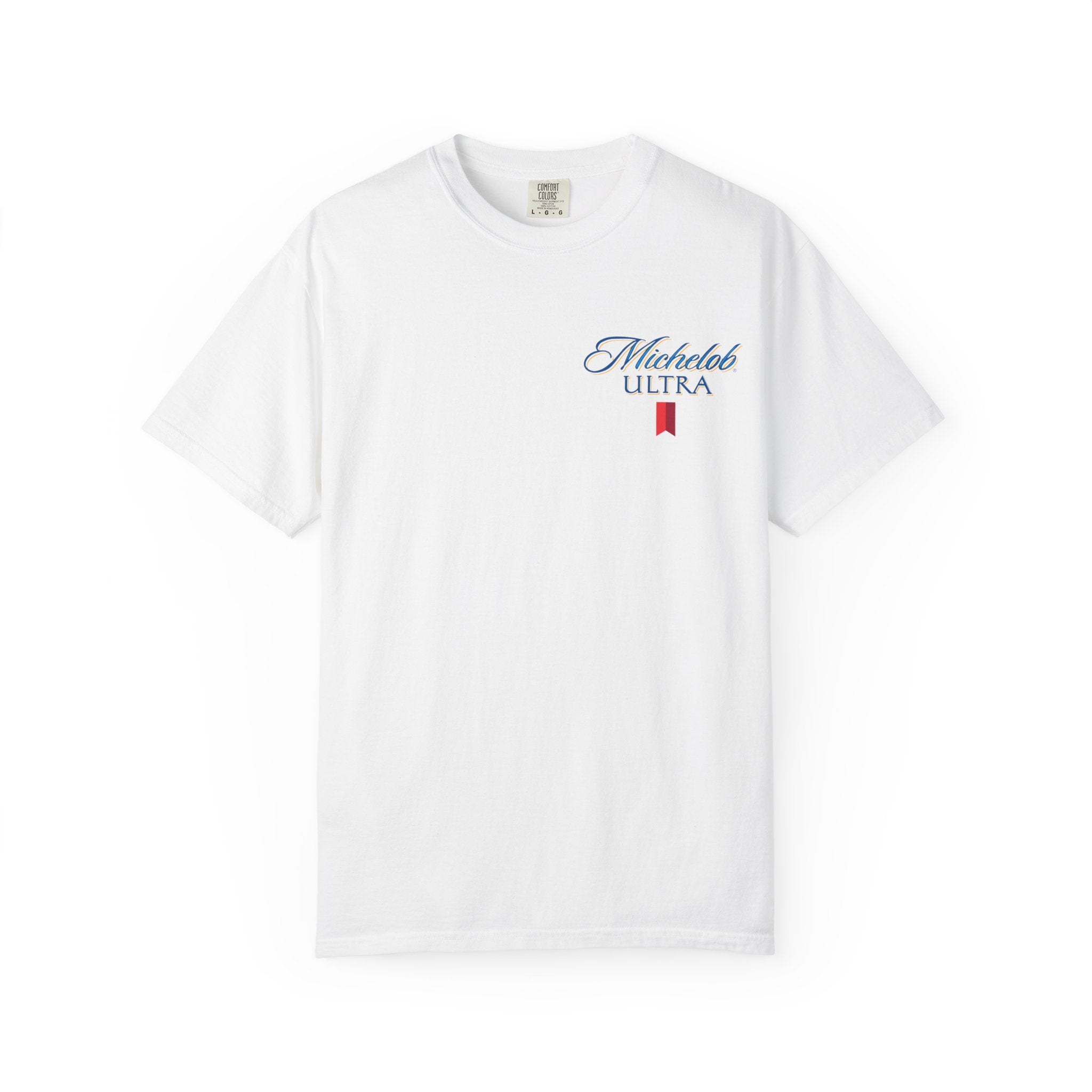 T-Shirt — Michelob Ultra Hunting Labrador Graphic Tee (Dog with Duck)