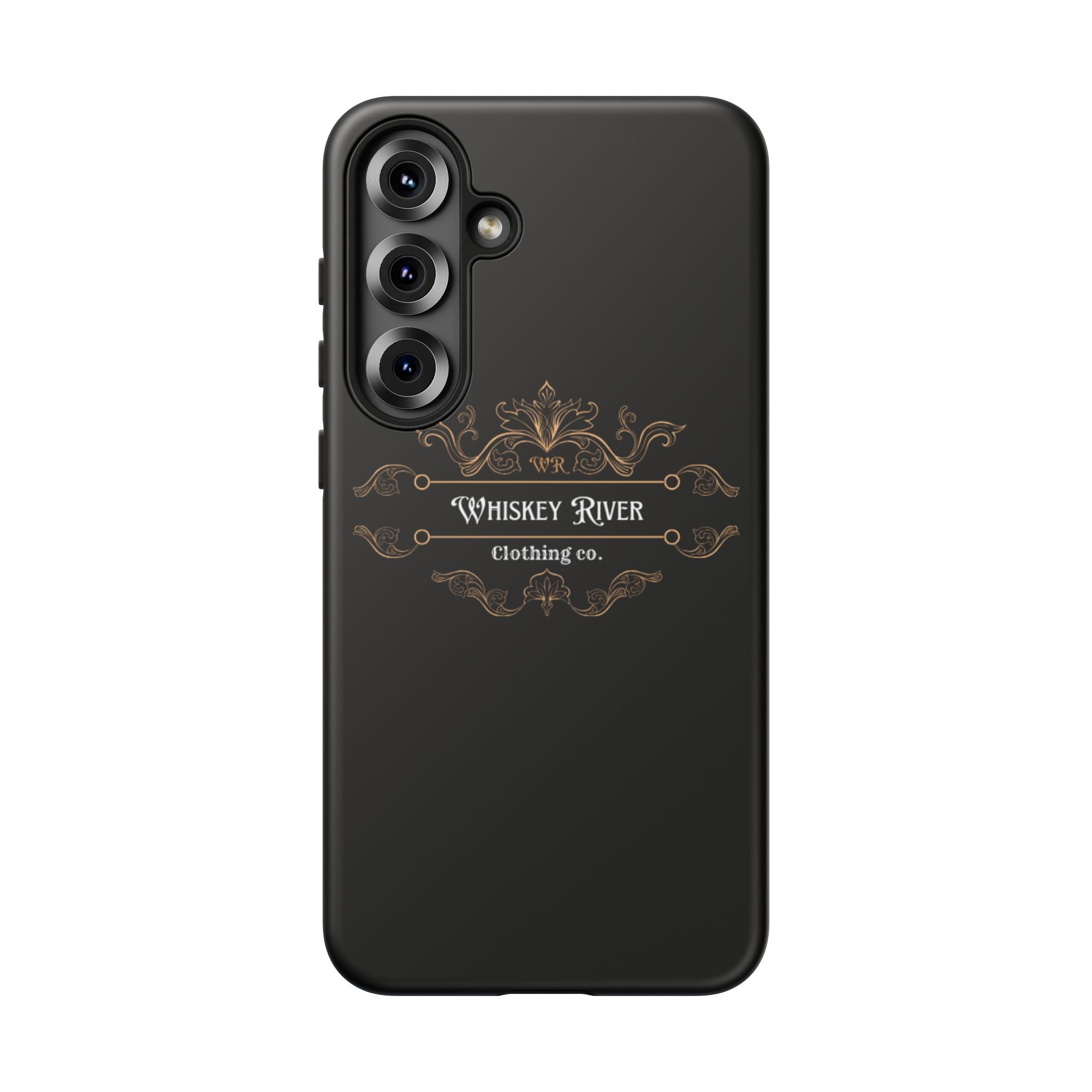 Whiskey River Tough Phone Case — Vintage Western Protective Cover