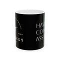 Coffee Mug — "I Love You. Have a Great Day!" Black Ceramic