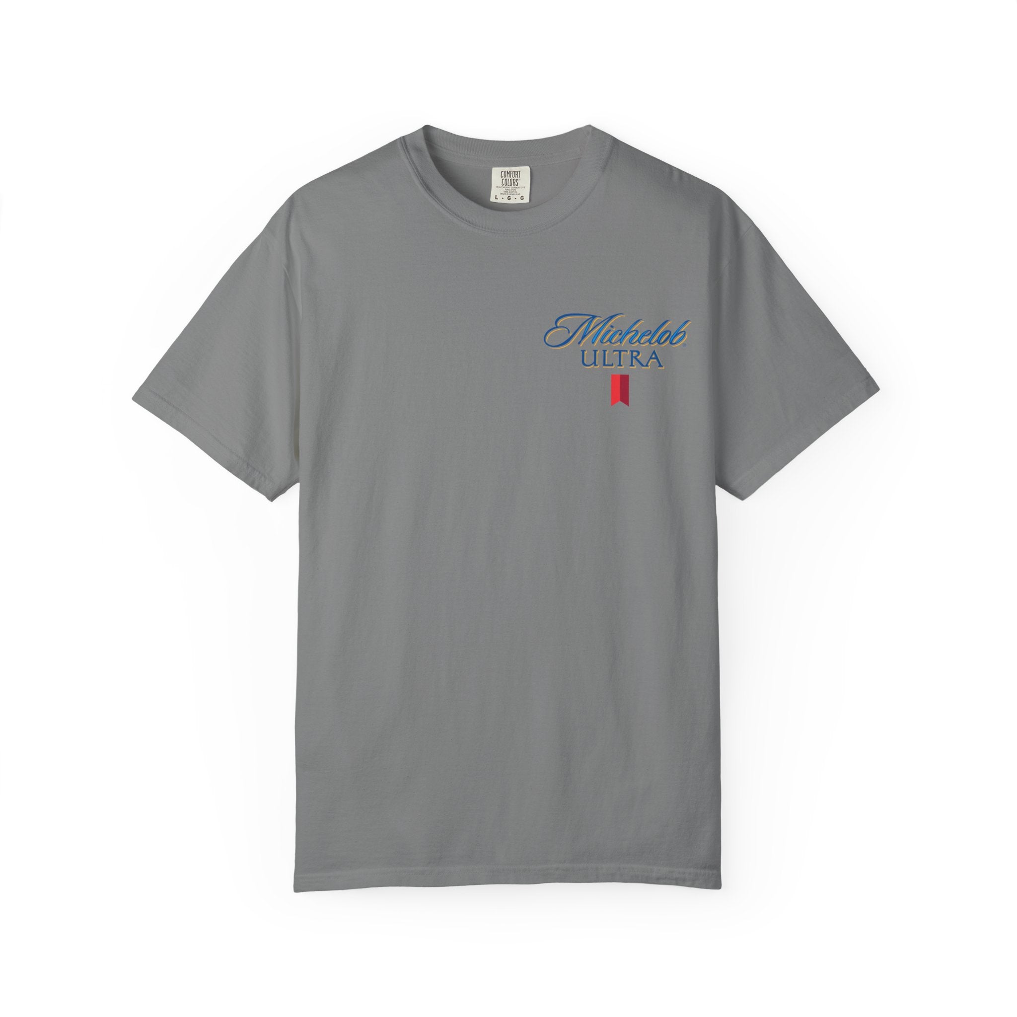 T-Shirt — Michelob Ultra Hunting Labrador Graphic Tee (Dog with Duck)