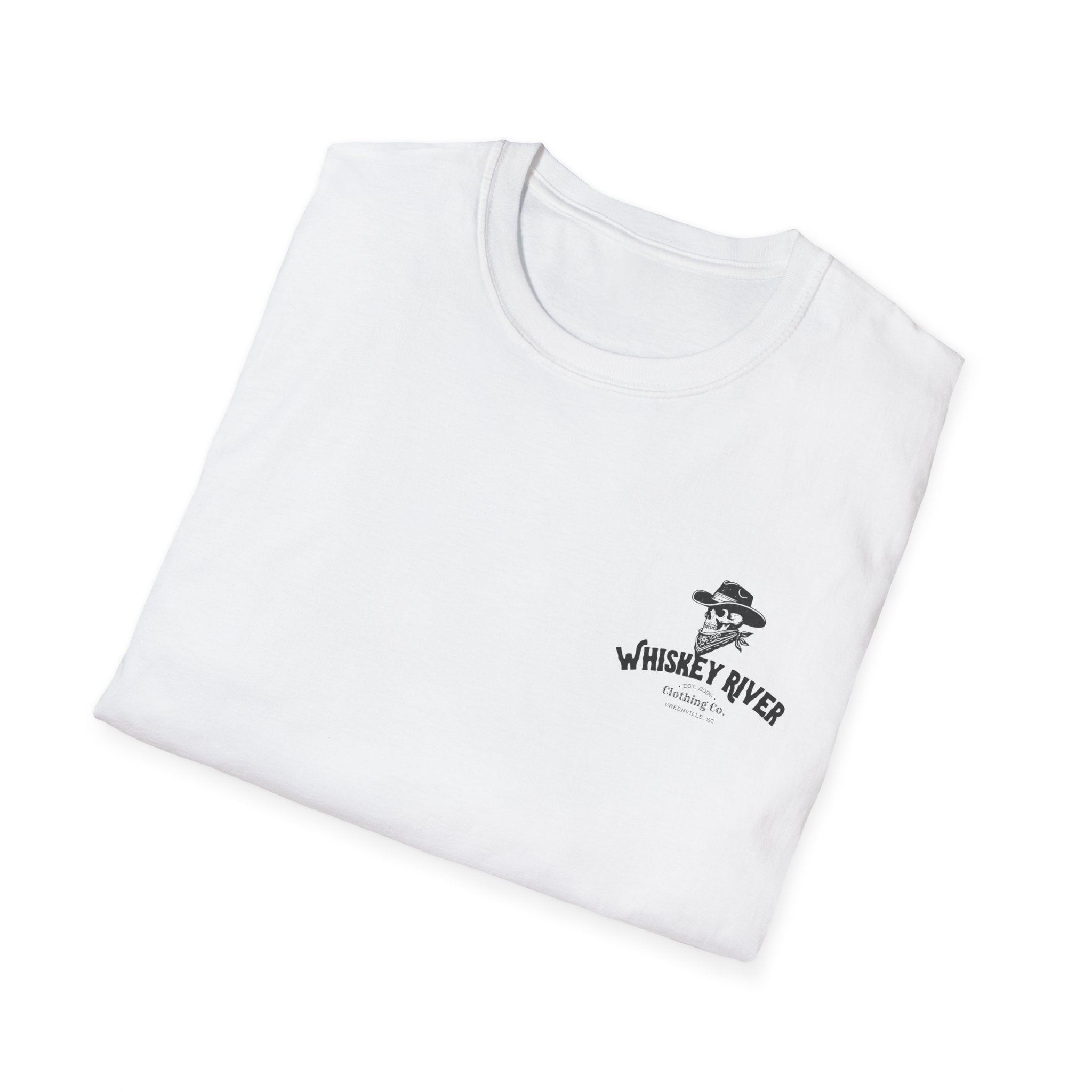 Duck Hunting Dog T-Shirt — Black Lab & Flying Ducks Outdoors Tee