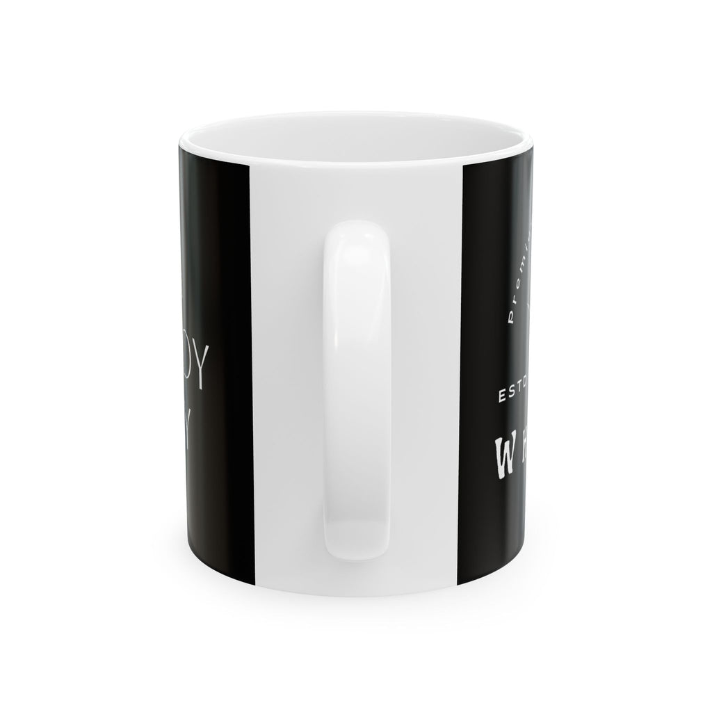 Coffee Mug — "I Love You. Have a Great Day!" Black Ceramic