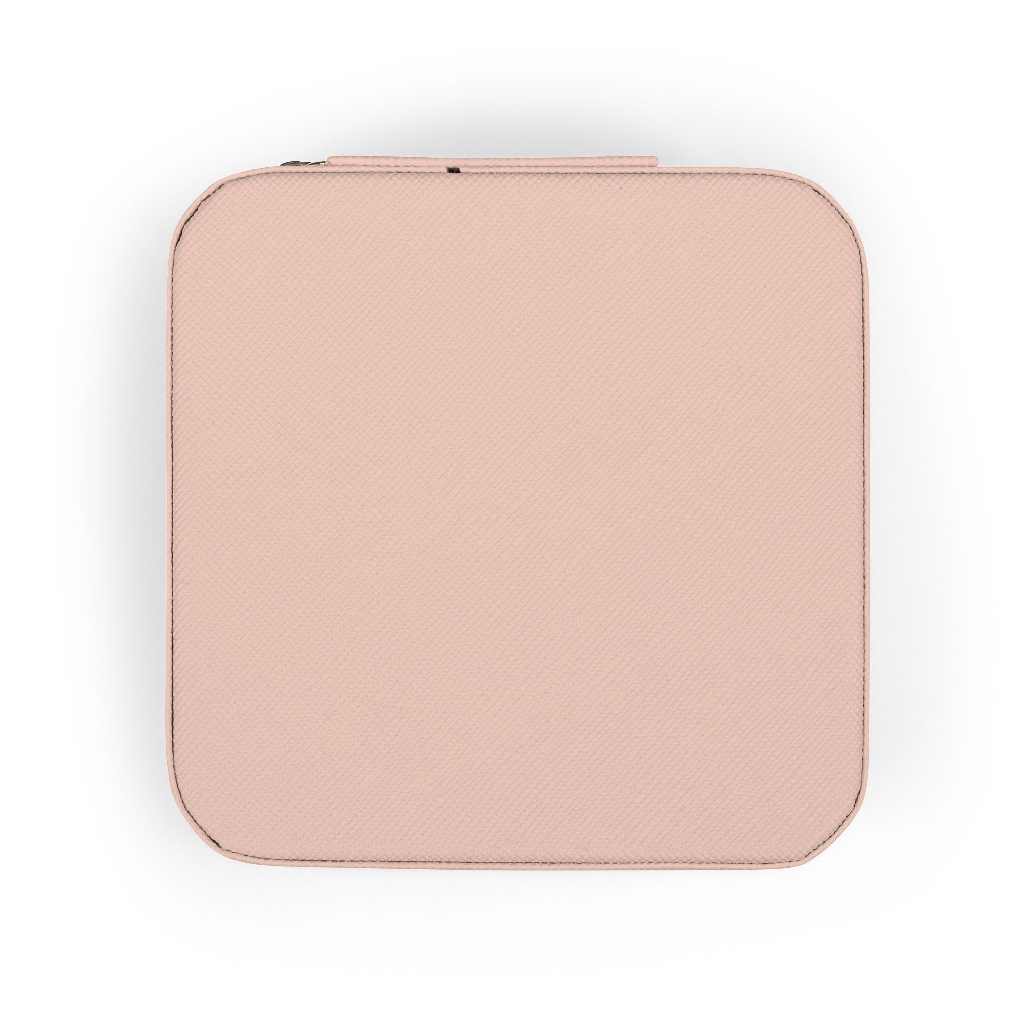 Travel Jewelry Case – Compact Pink Organizer for Rings, Earrings & Necklaces