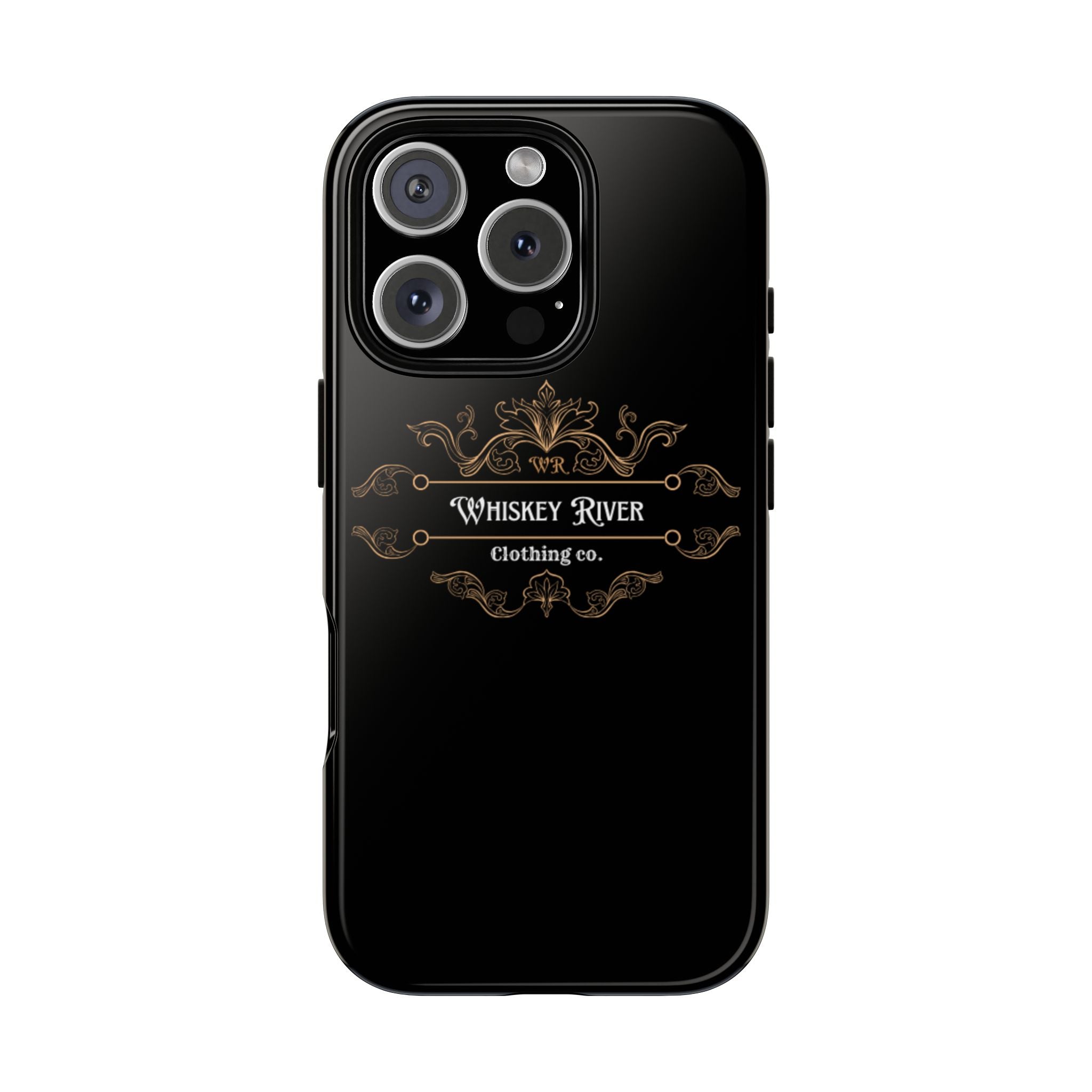 Whiskey River Tough Phone Case — Vintage Western Protective Cover
