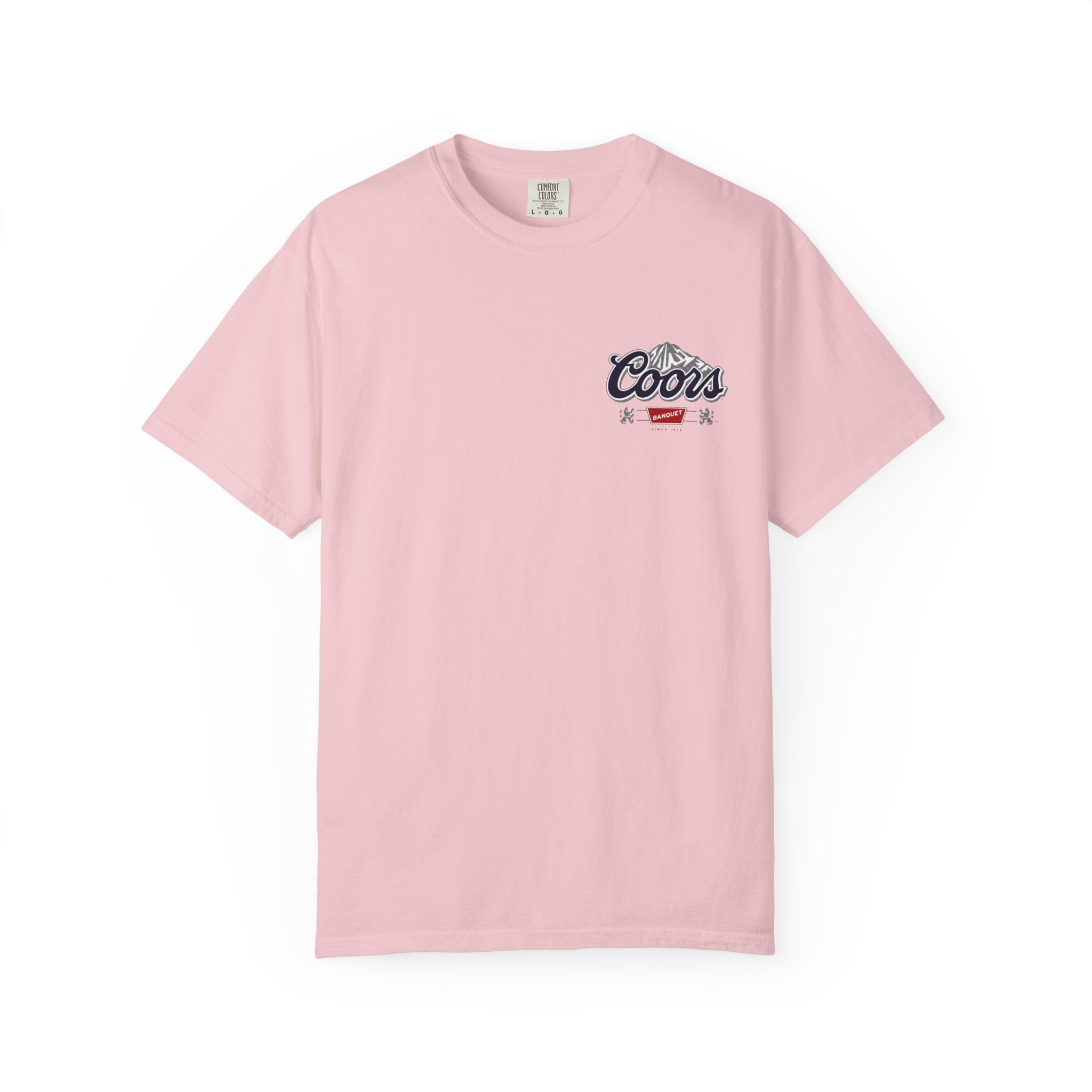 Labrador & Duck Hunting T‑Shirt — Coors Chest Logo Outdoor Tee