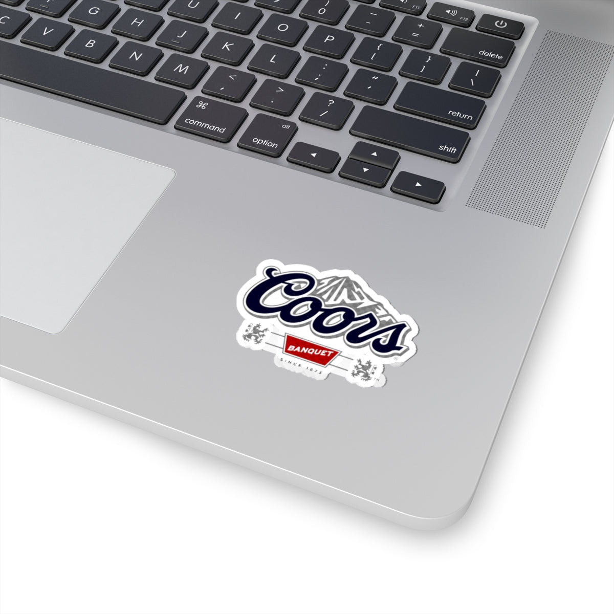 Coors Logo Kiss-Cut Sticker — Retro Mountain Beer Decal
