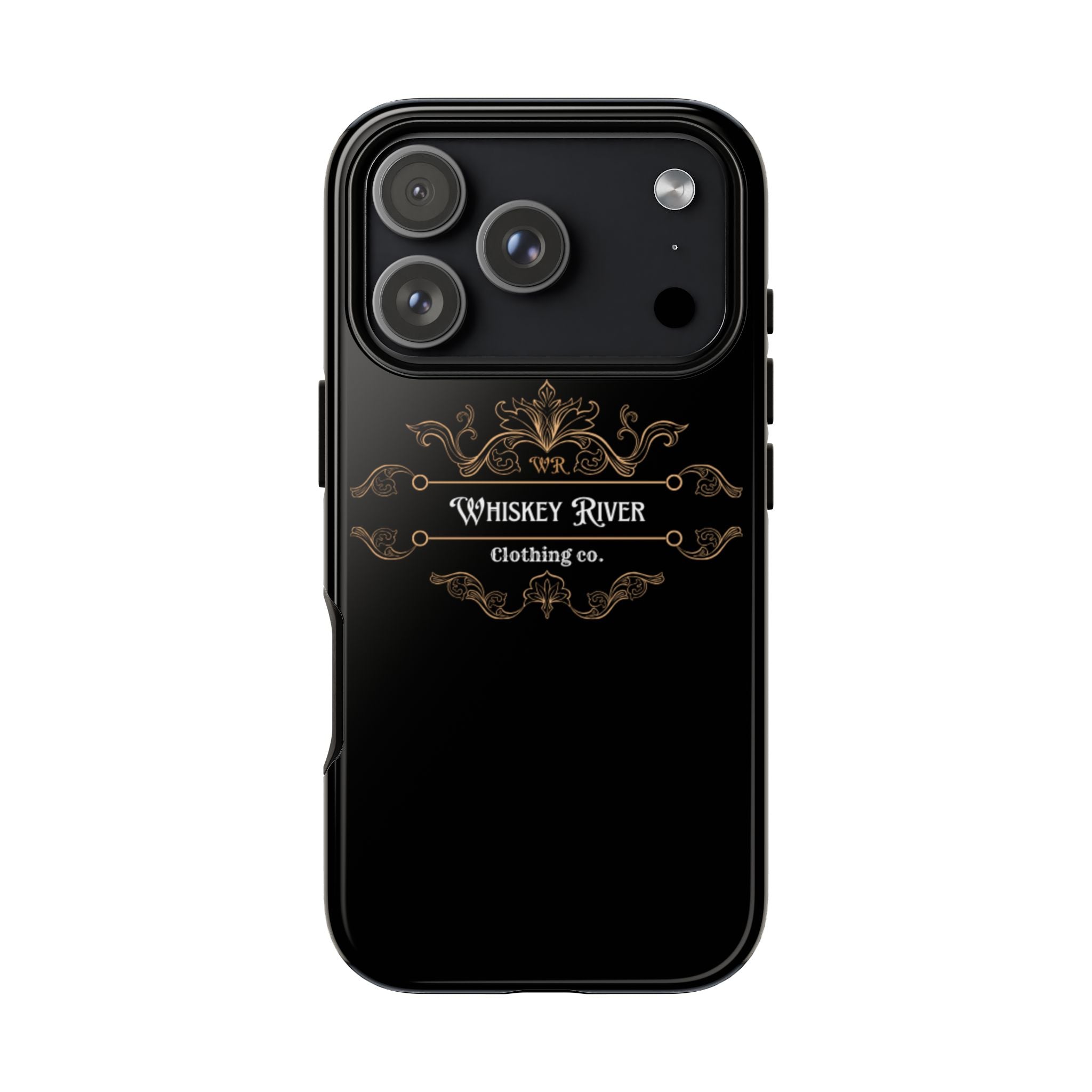 Whiskey River Tough Phone Case — Vintage Western Protective Cover