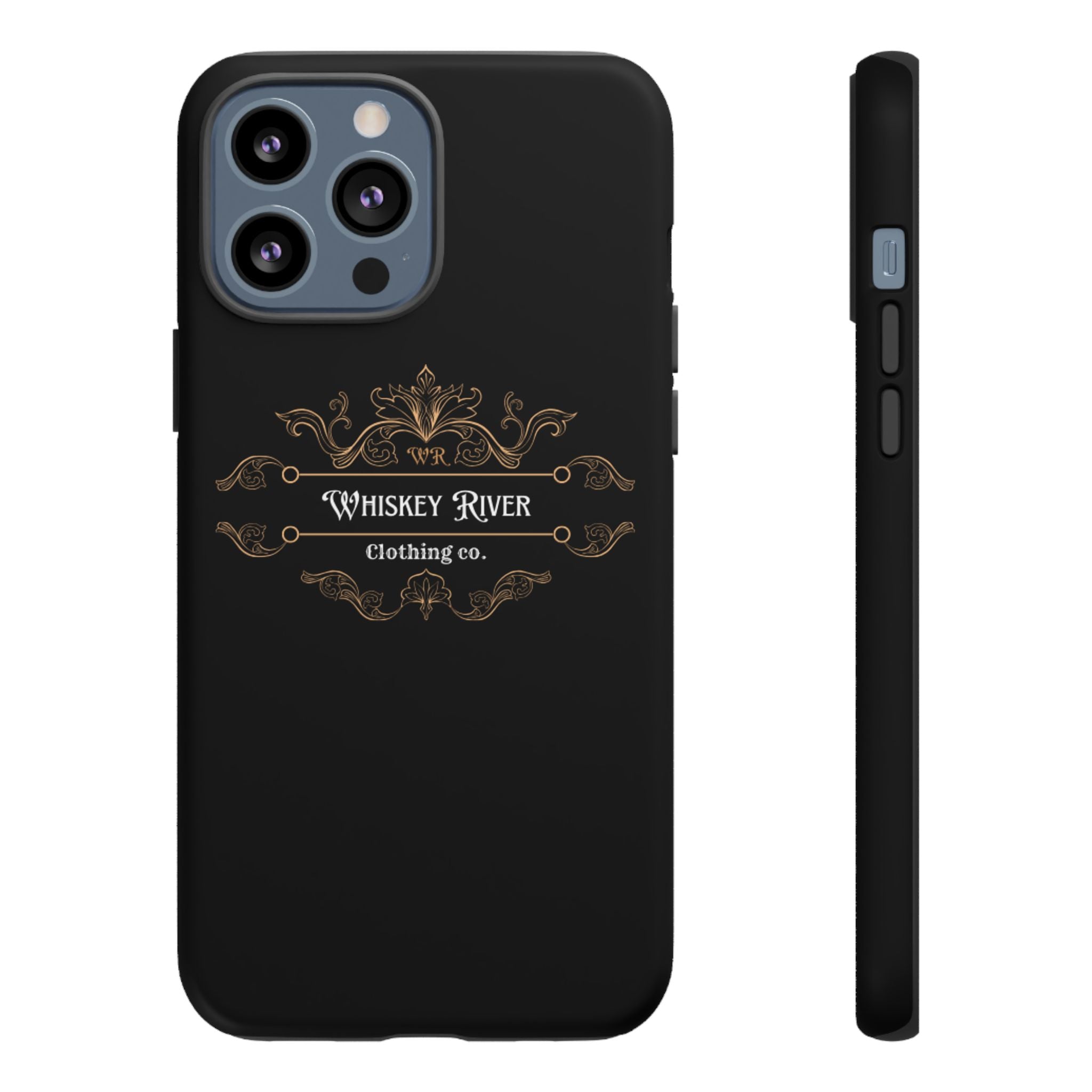 Whiskey River Tough Phone Case — Vintage Western Protective Cover