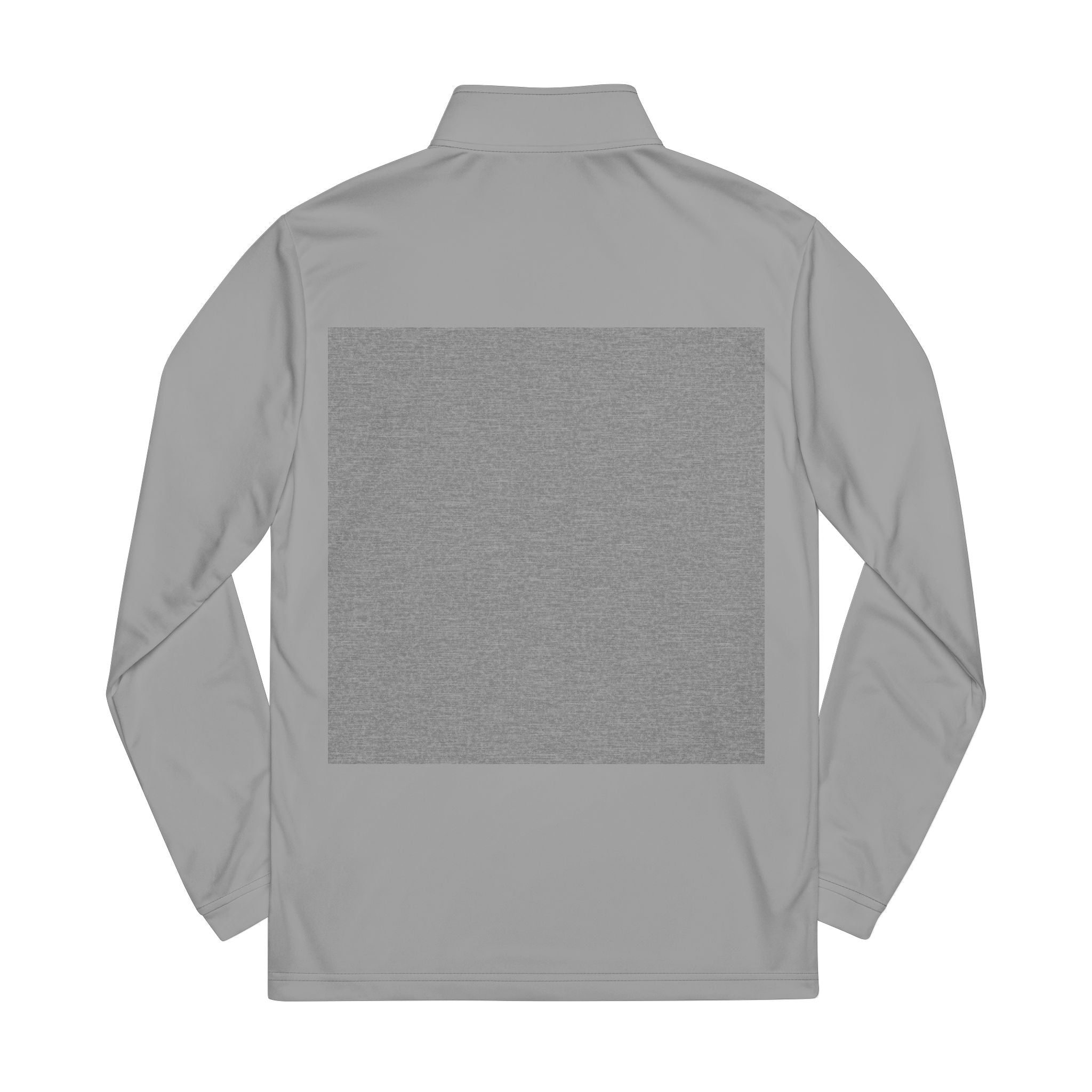 Embroidered Quarter-Zip Pullover — Minimal Polo-Style Athletic Pullover