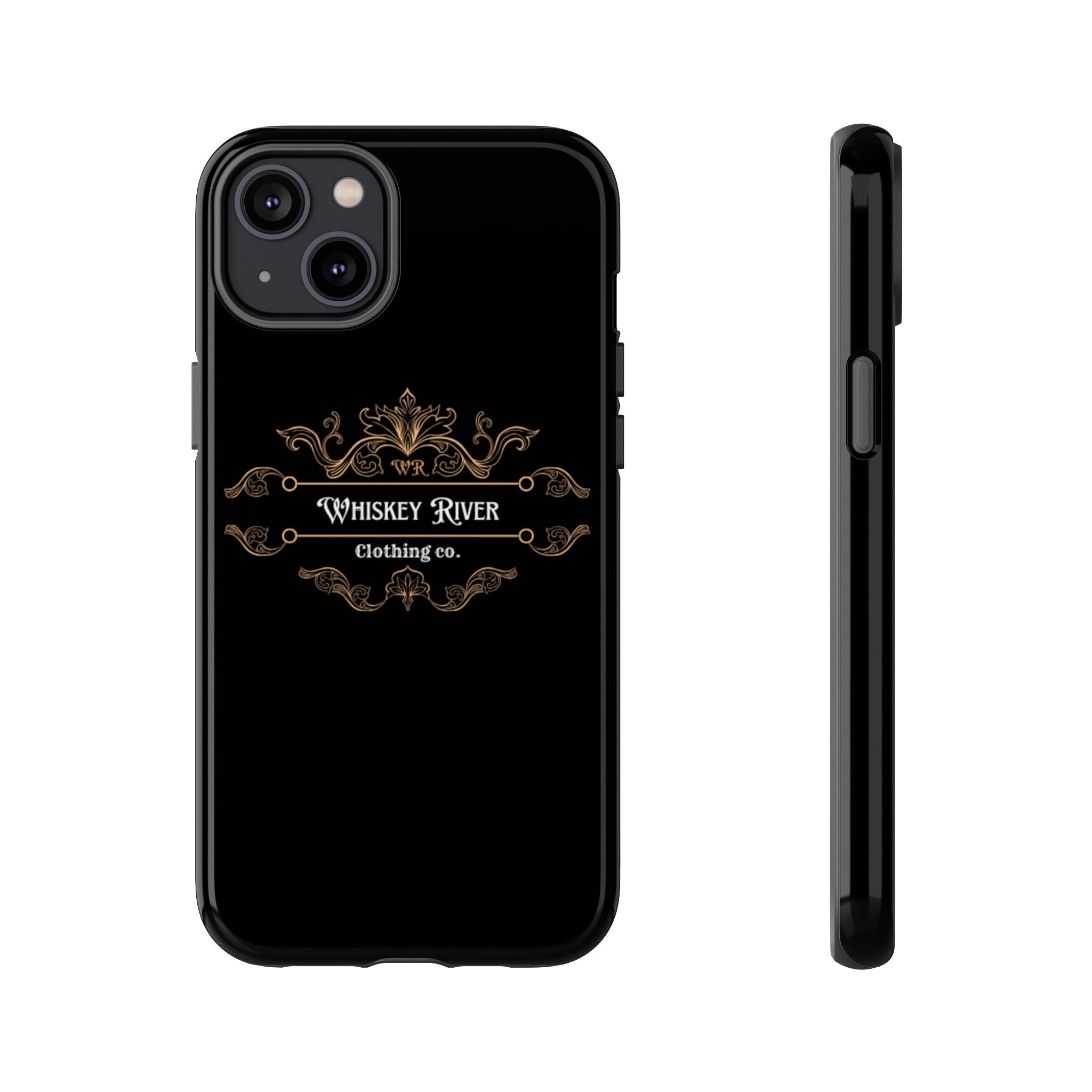 Whiskey River Tough Phone Case — Vintage Western Protective Cover